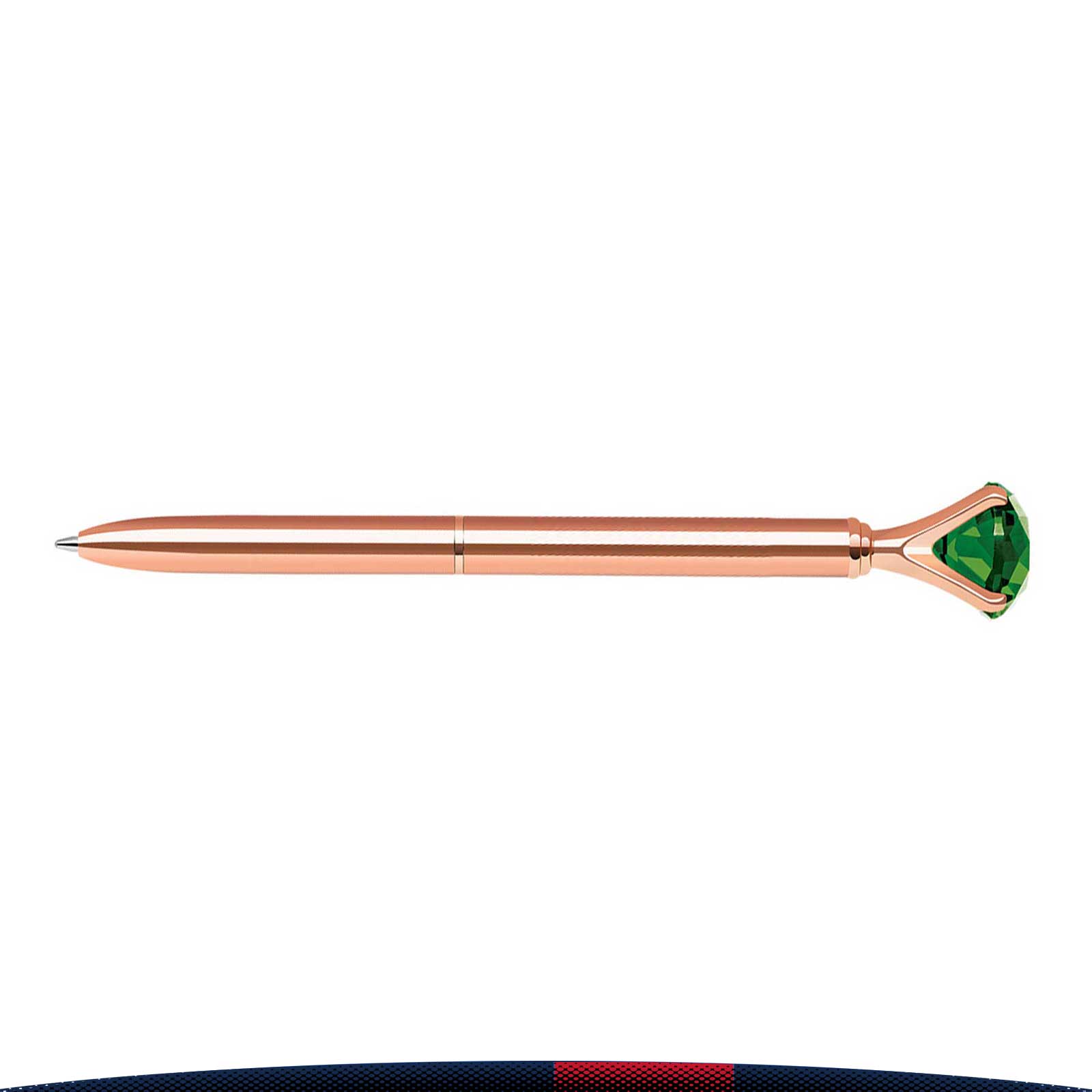 Emerald Crystal Metal Pen 6