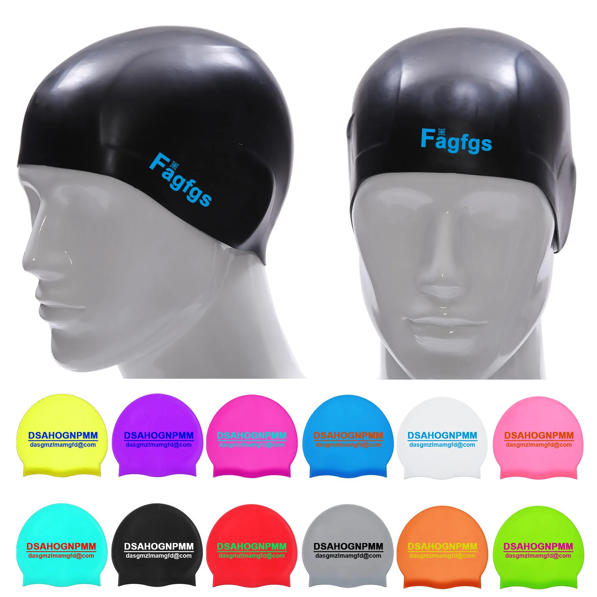 Silicone Swimming Caps 2