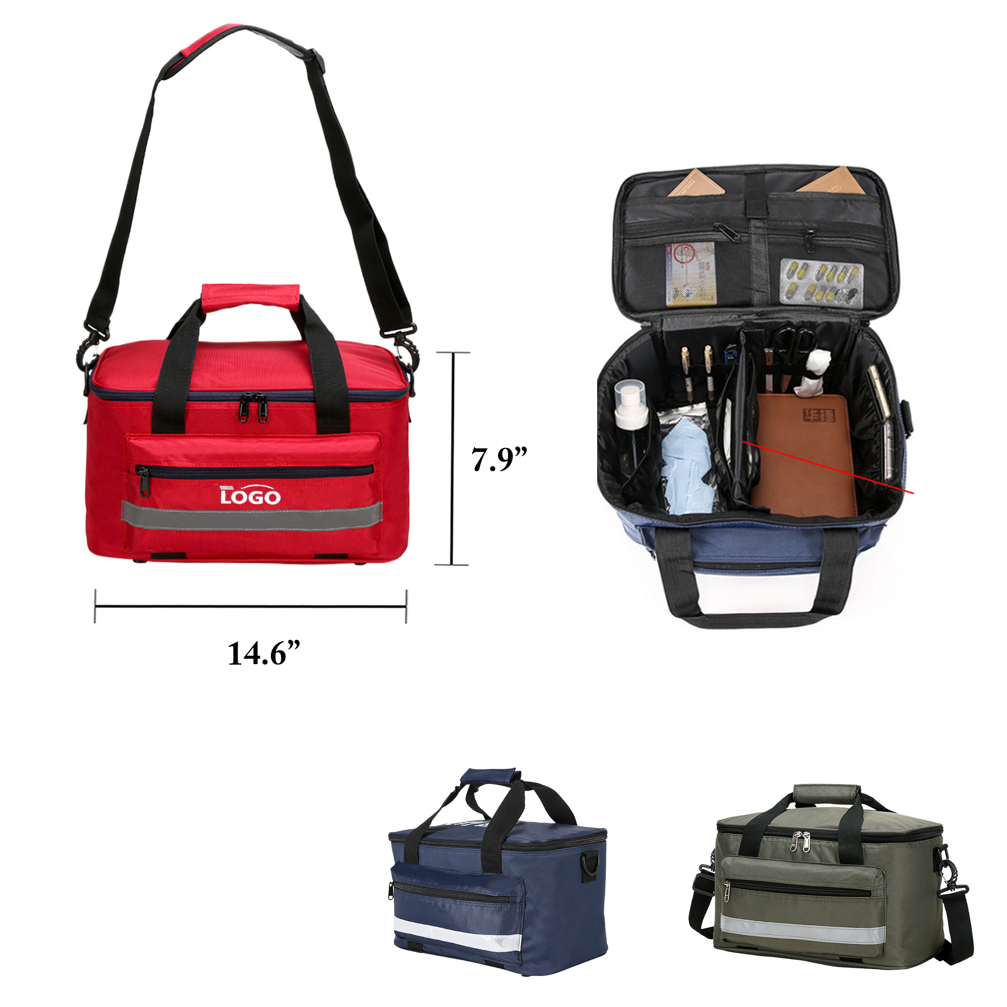 Compact First Aid Kit For Home And Travel 4