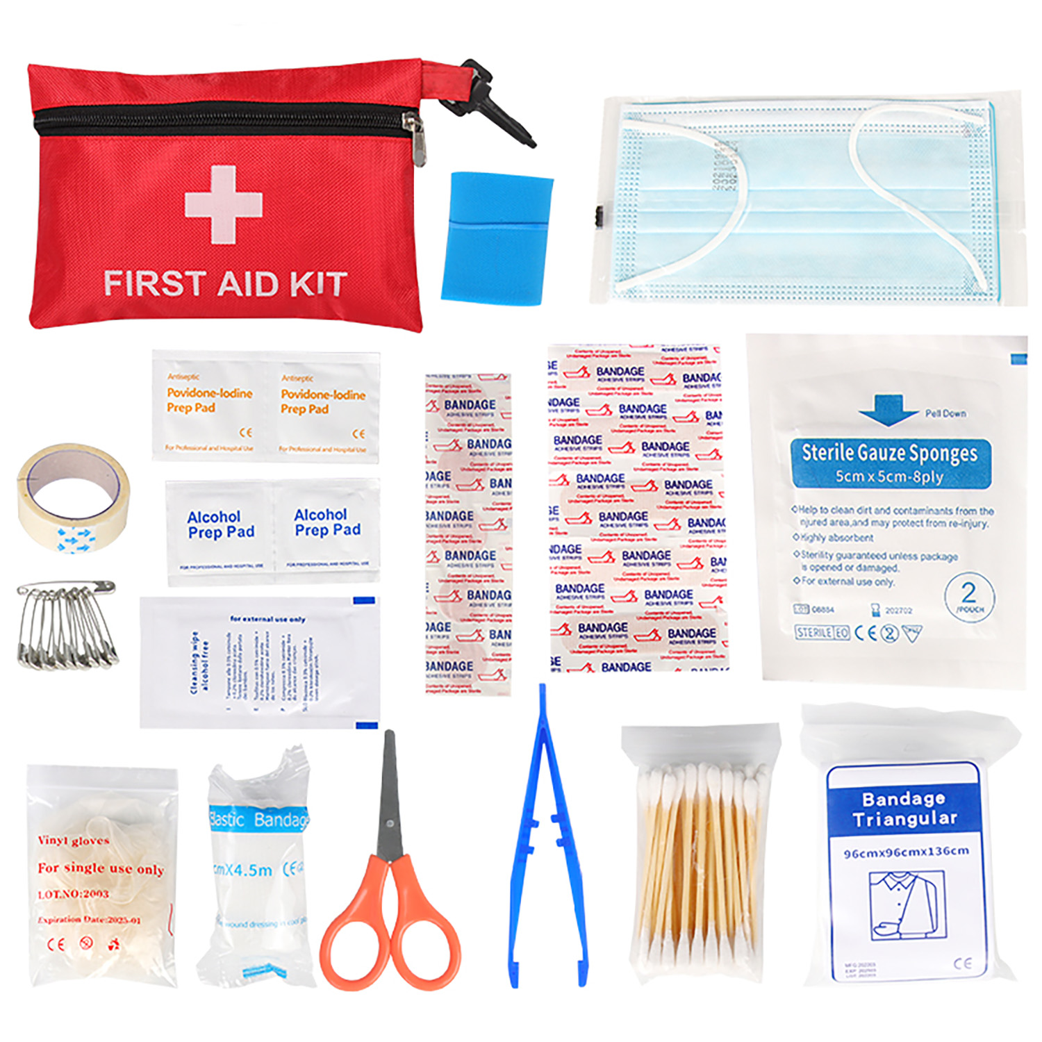 Deluxe Travel Size First Aid Kit 3
