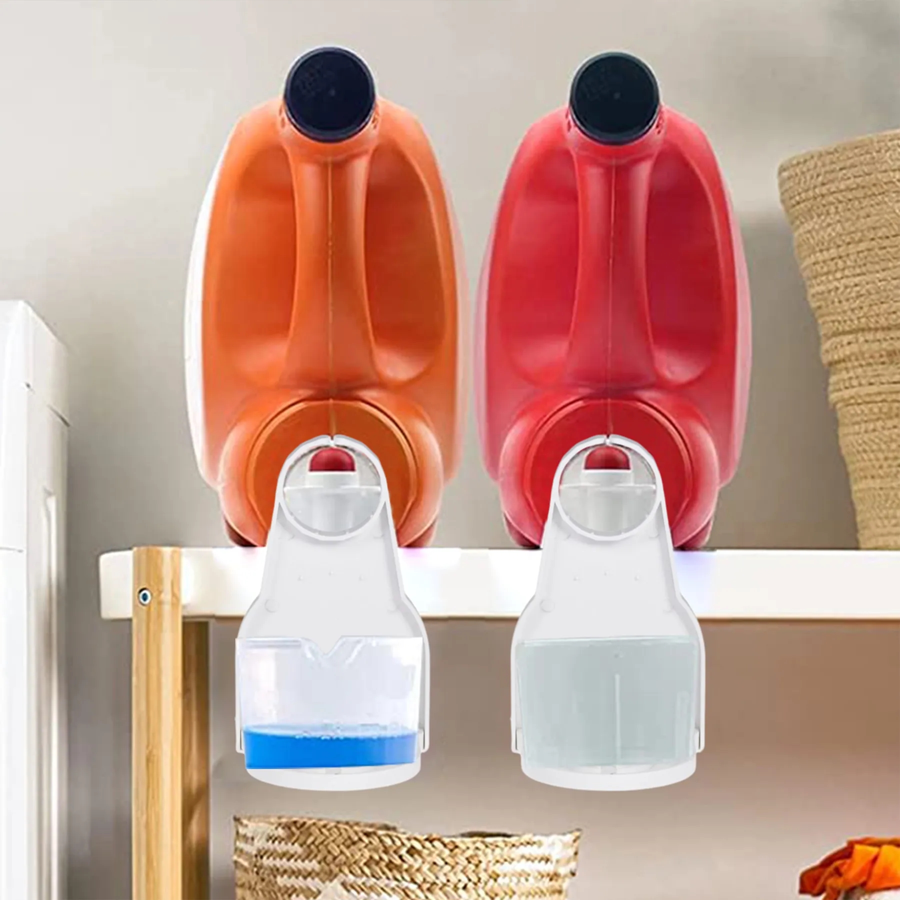Plastic Laundry Liquid Fixing Bracket Cup Holder 3
