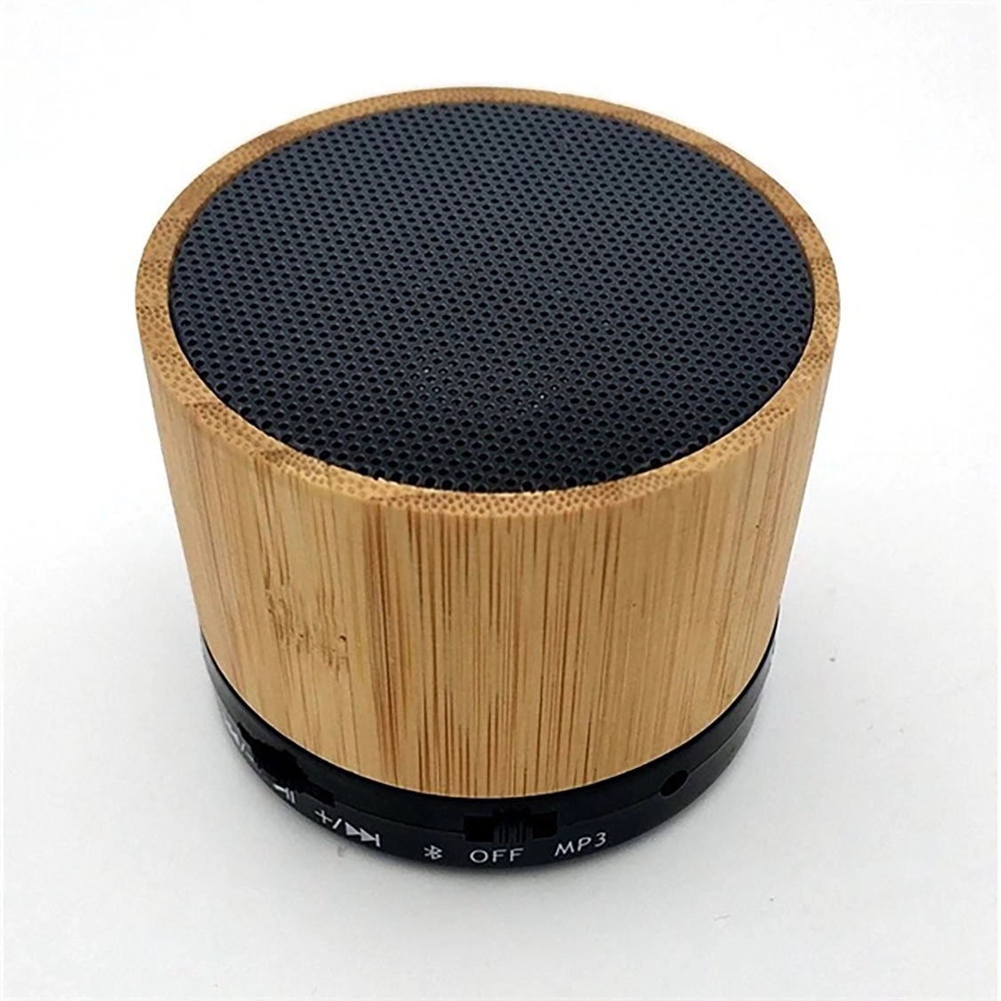 Solid Hand Carved Bamboo Wood Bluetooth Portable Speaker 3