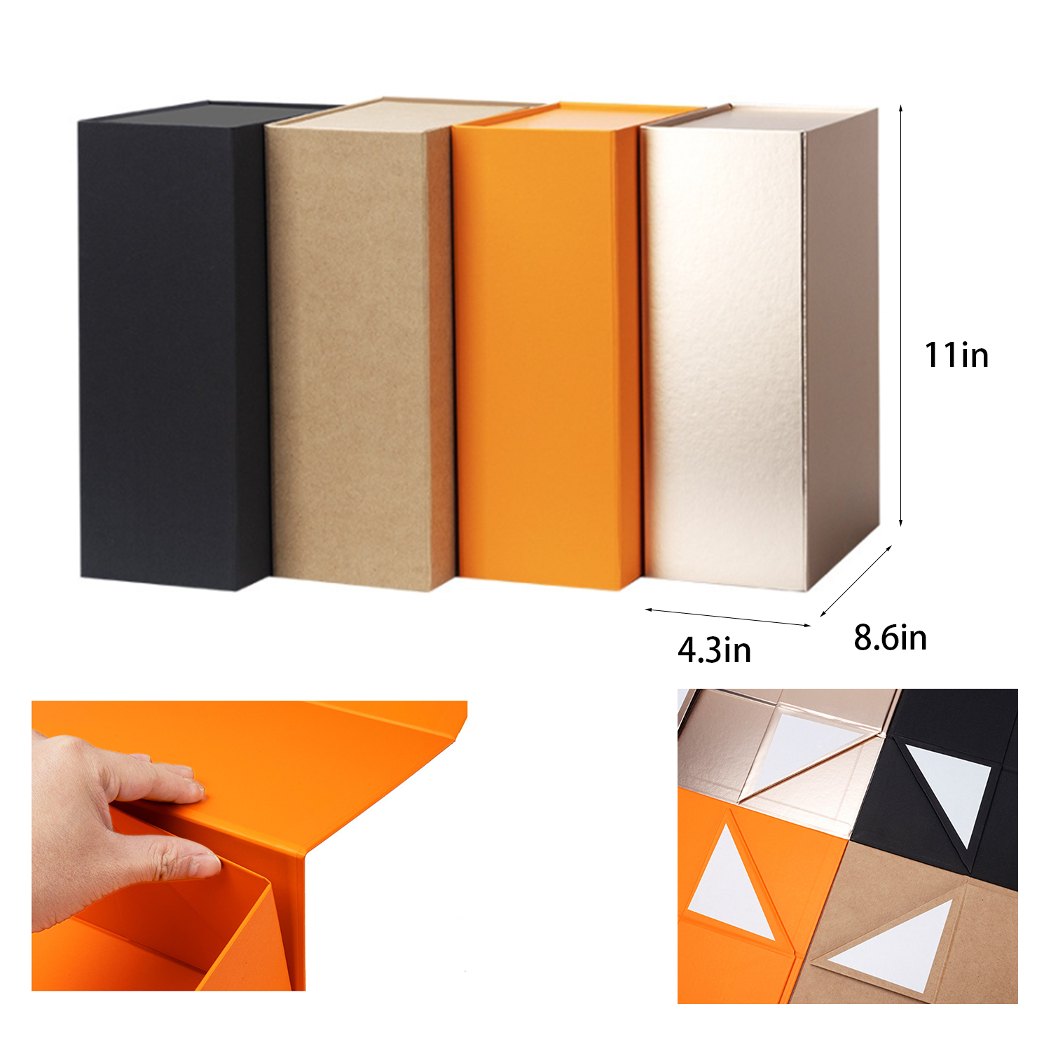 Custom Foldable Paper Gift Packaging Box 3