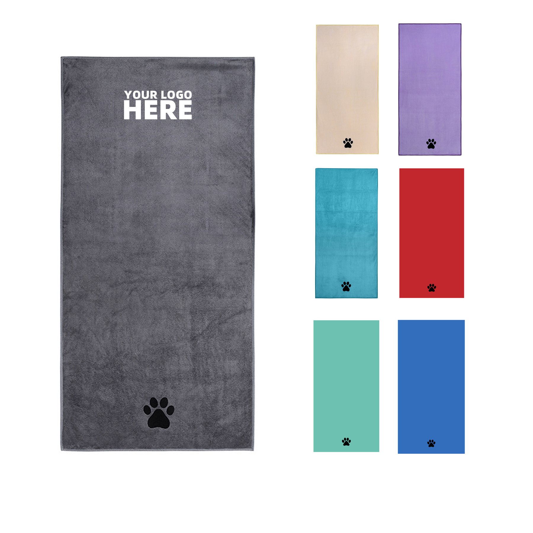 Quick Drying Dog Bath Towel 2