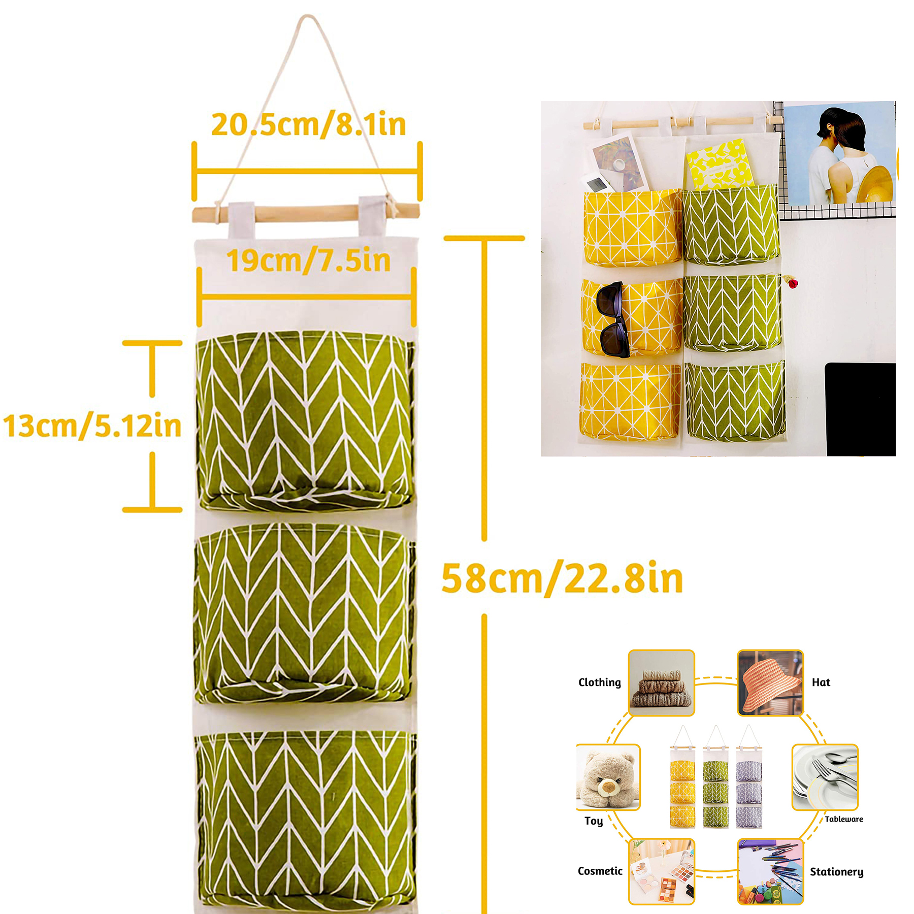 Wall Hanging Storage Bag