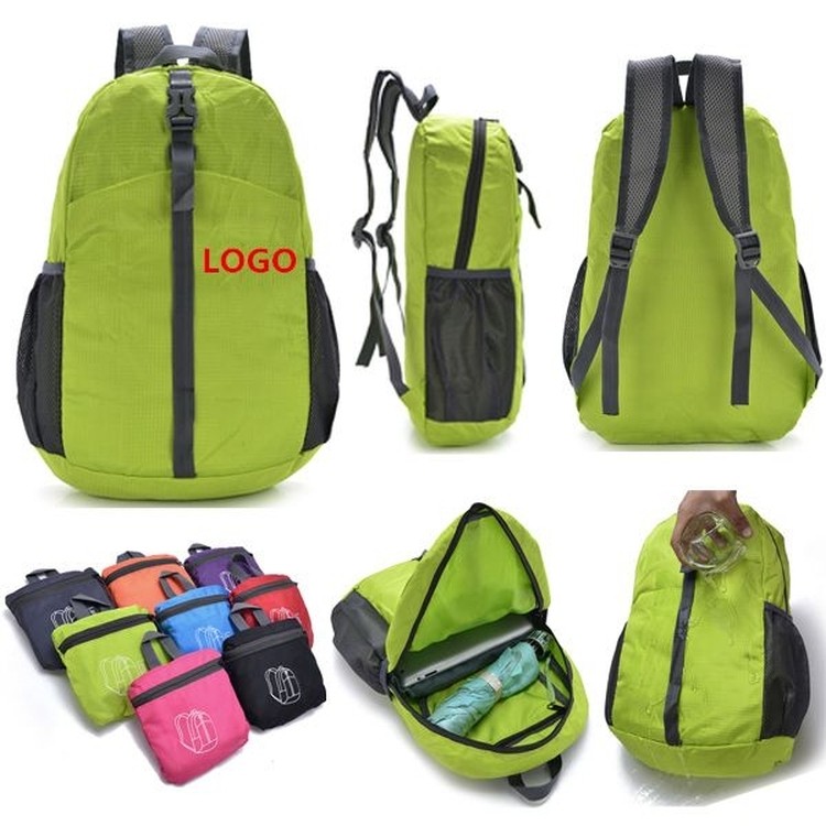 Outdoor Foldable Nylon Backpack/ Traveling Bag 2