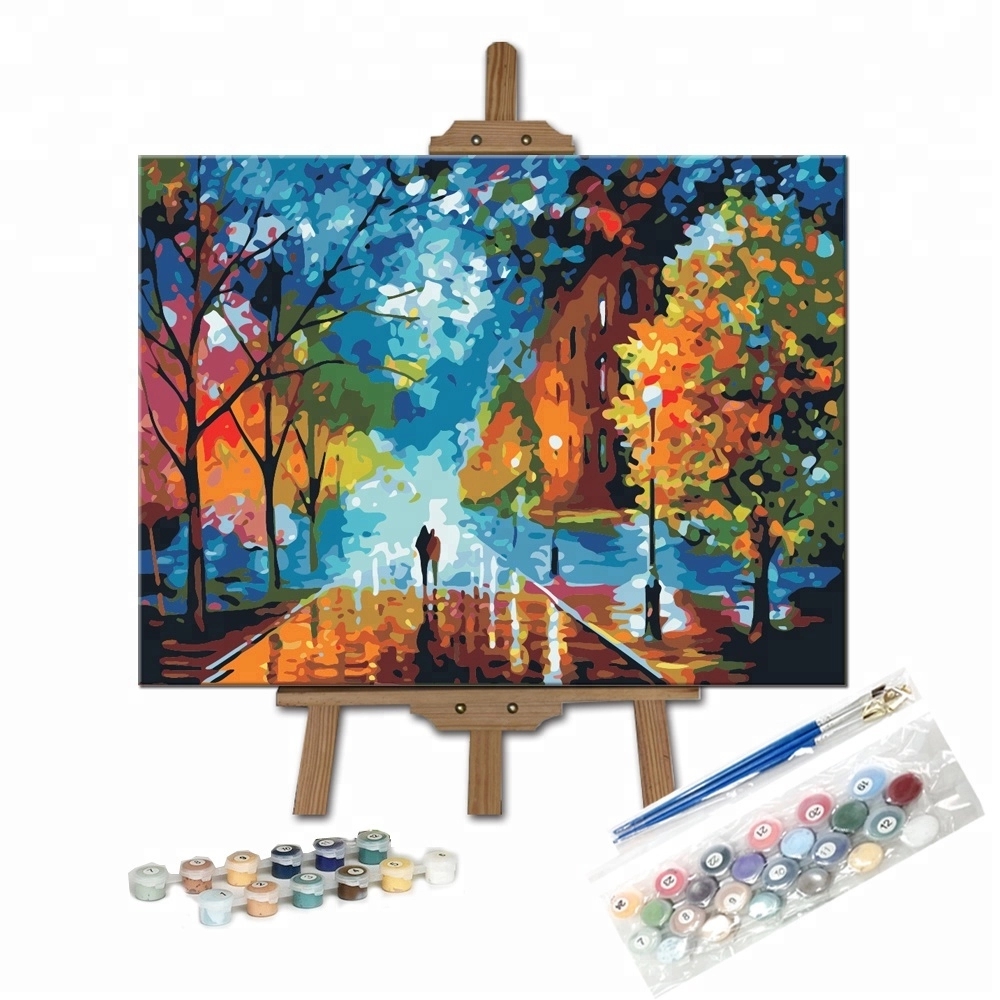 16x20 Inch Canvas Paint by Numbers 6