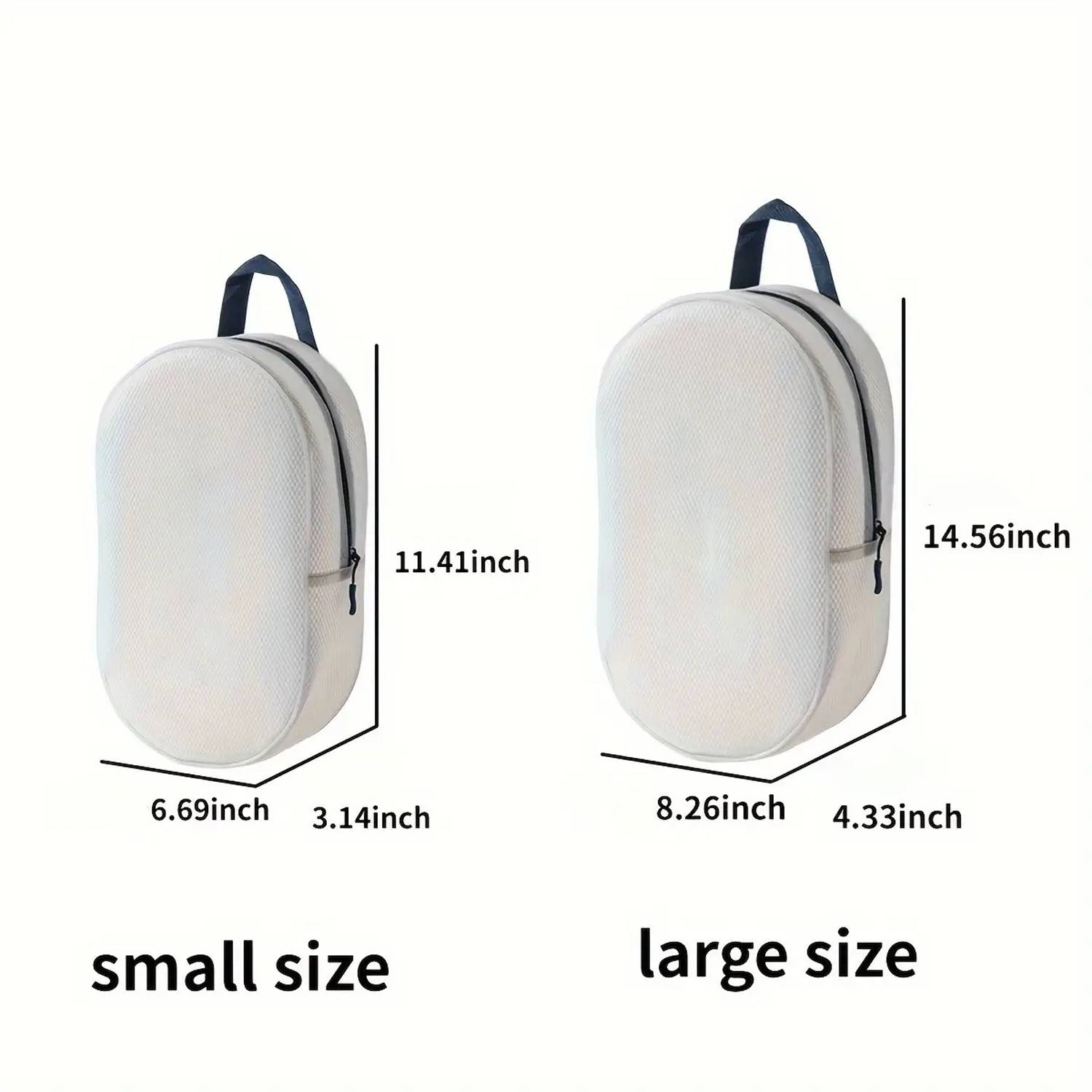 Large EVA Waterproof Gym & Travel Toiletry Bag w/ Zipper 5