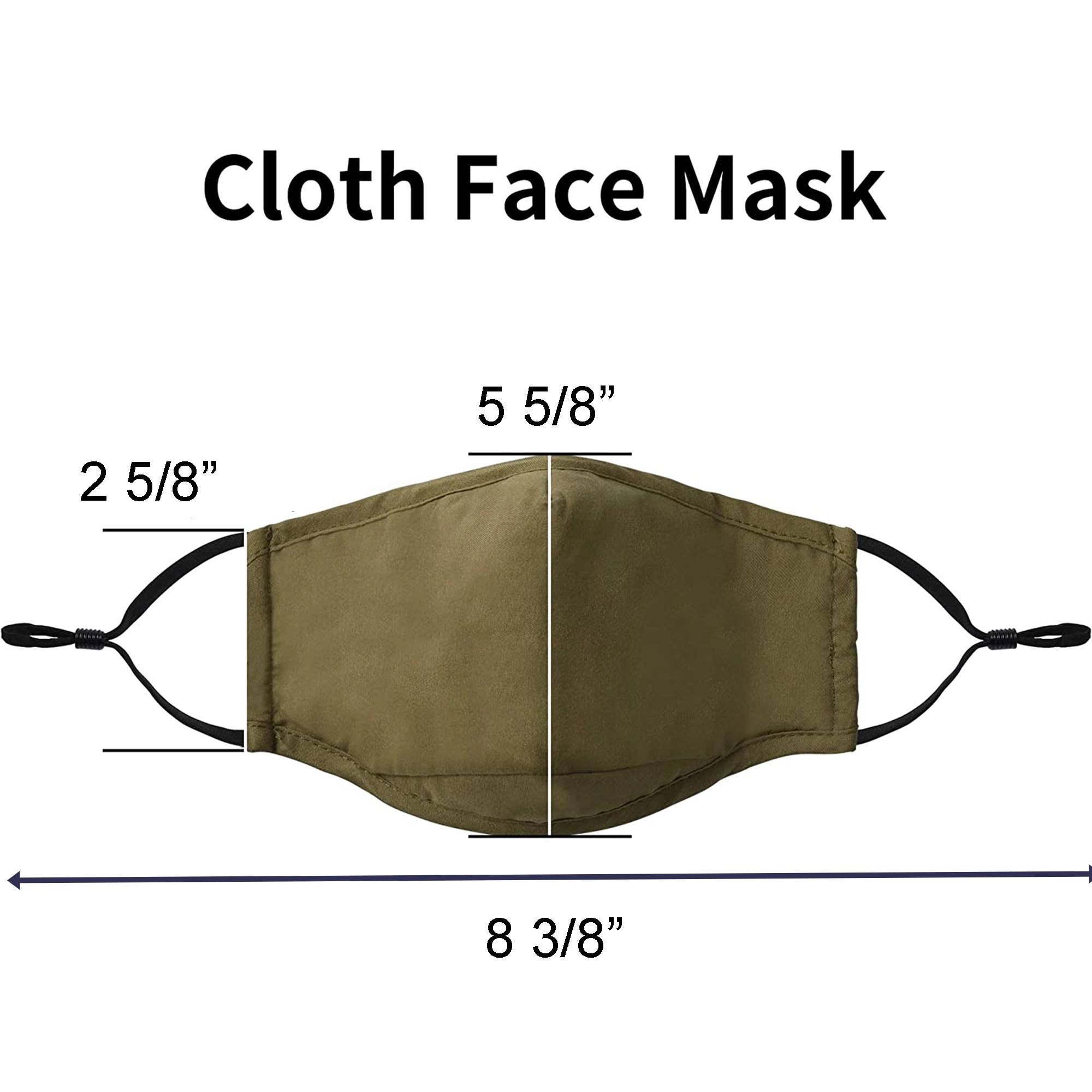 Washable and Breathable Cotton Mask MOQ100pcs 2