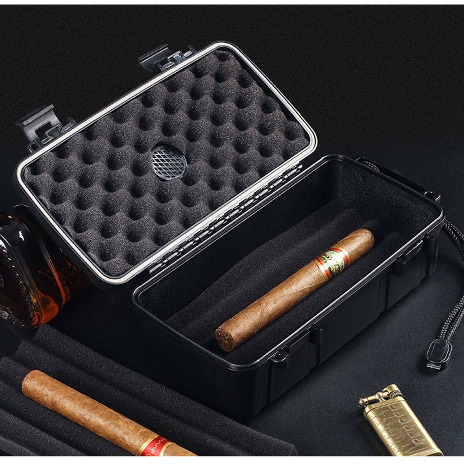 15pcs Portable Waterproof Humidor 1