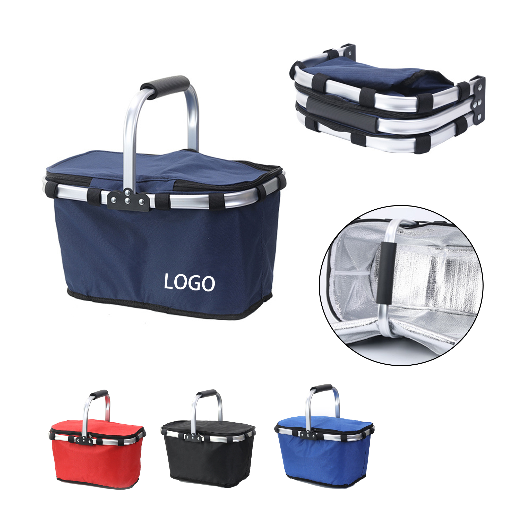 MOQ:1pc Picnic Basket Cooler 2