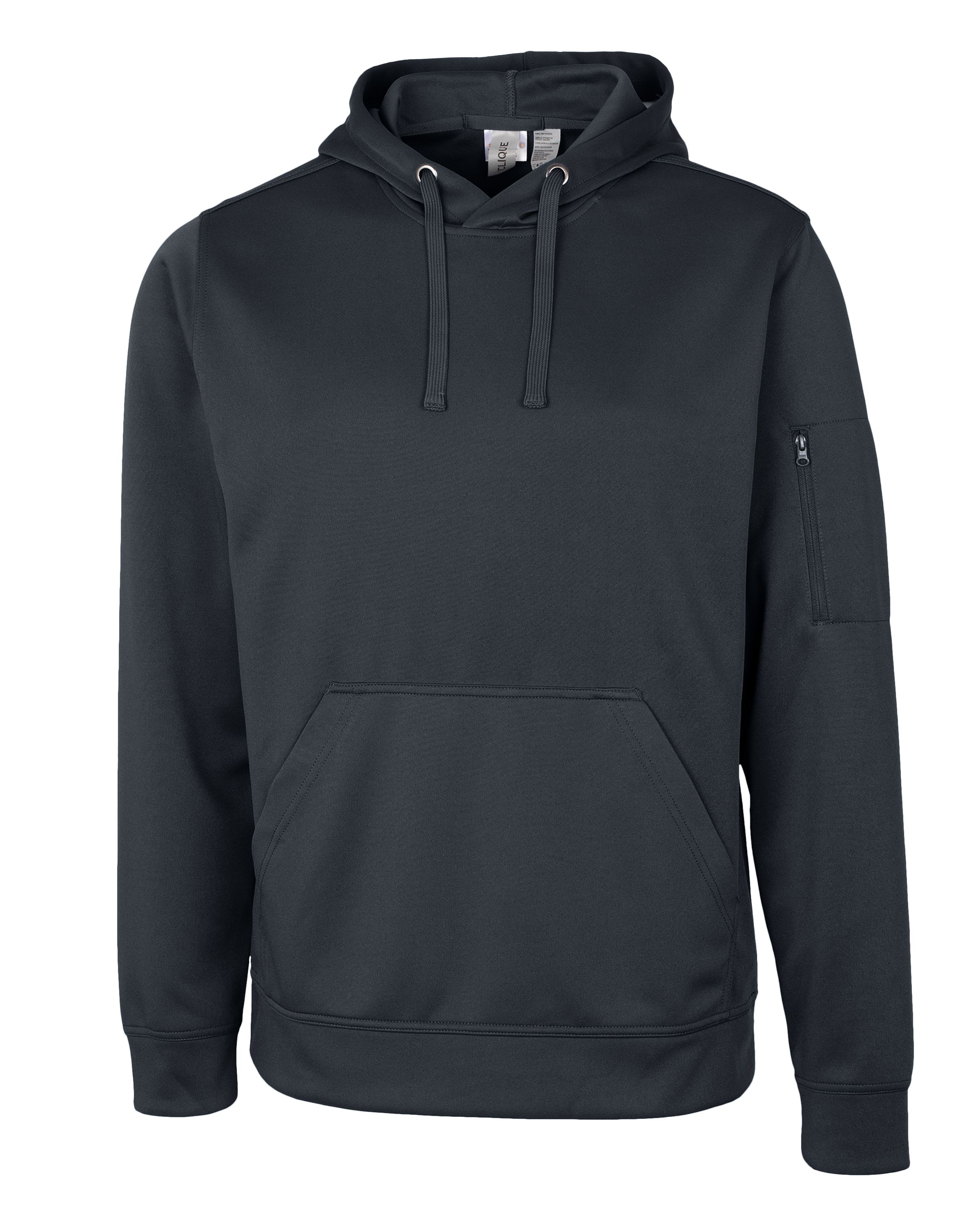 Clique Lift Solution-dyed Performance Unisex Hooded Pullover Sweatshirt 17
