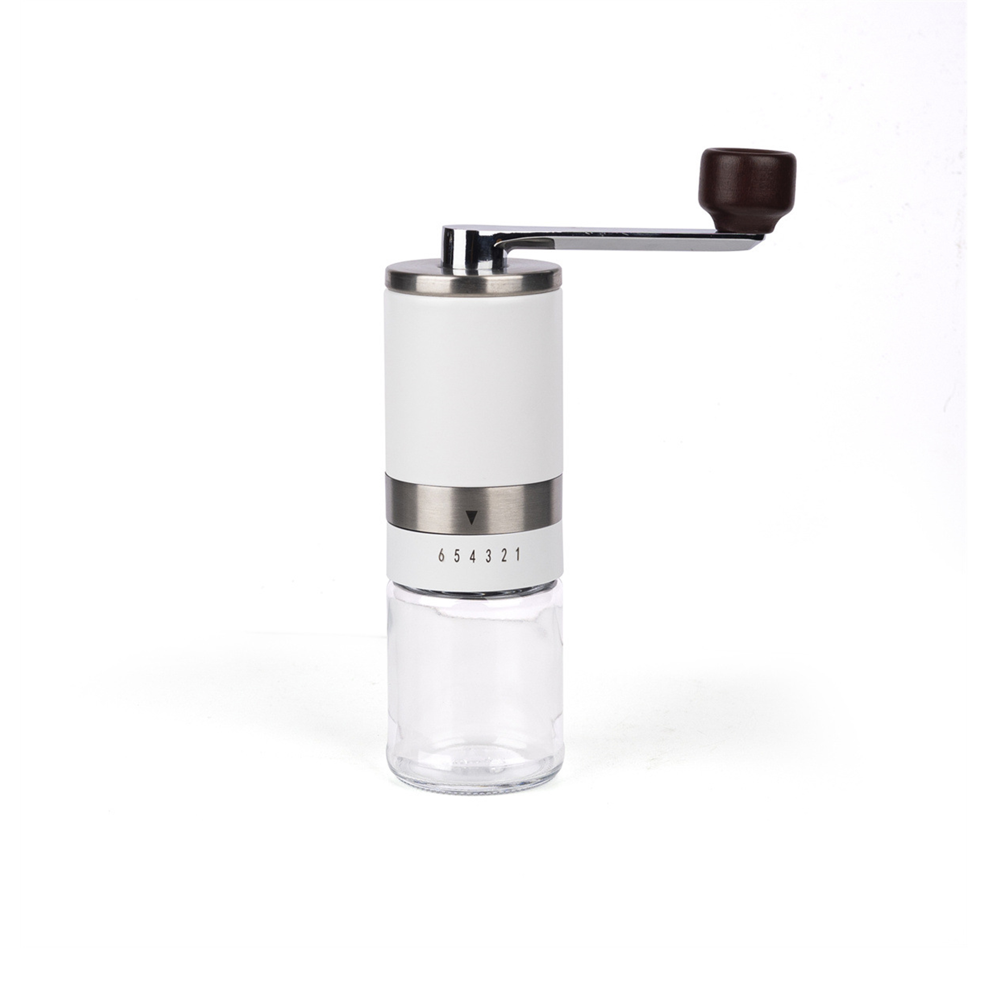 Manual Coffee Burr Grinder With Adjustable Setting 5