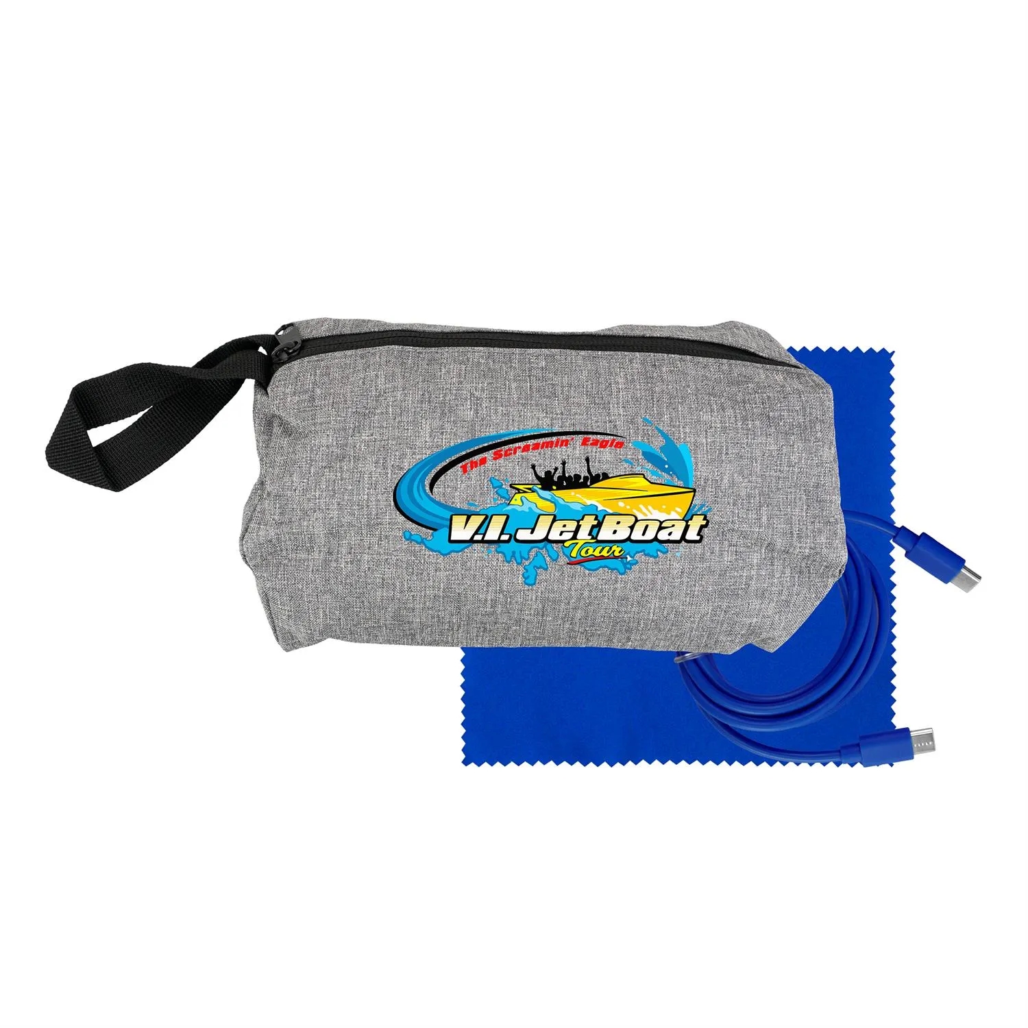 Travel C to C Cable & Cloth Set 10