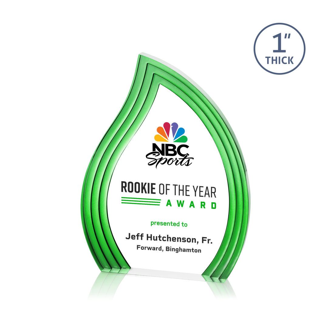 Tidworth Blaze VividPrint™ Award - Green 10