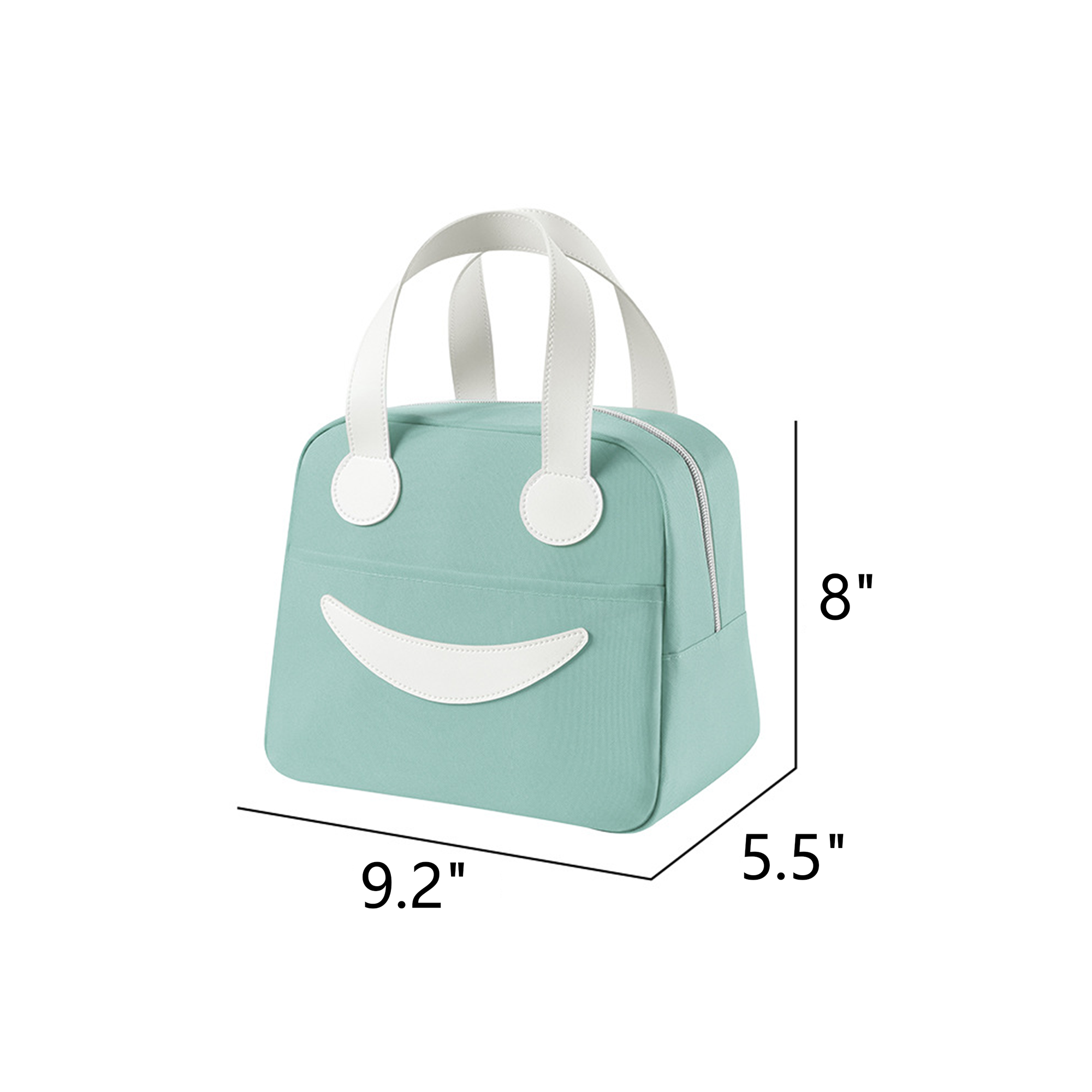 Oxford Cloth Insulated Tote with Aluminum Foil - Smiley Edition 1