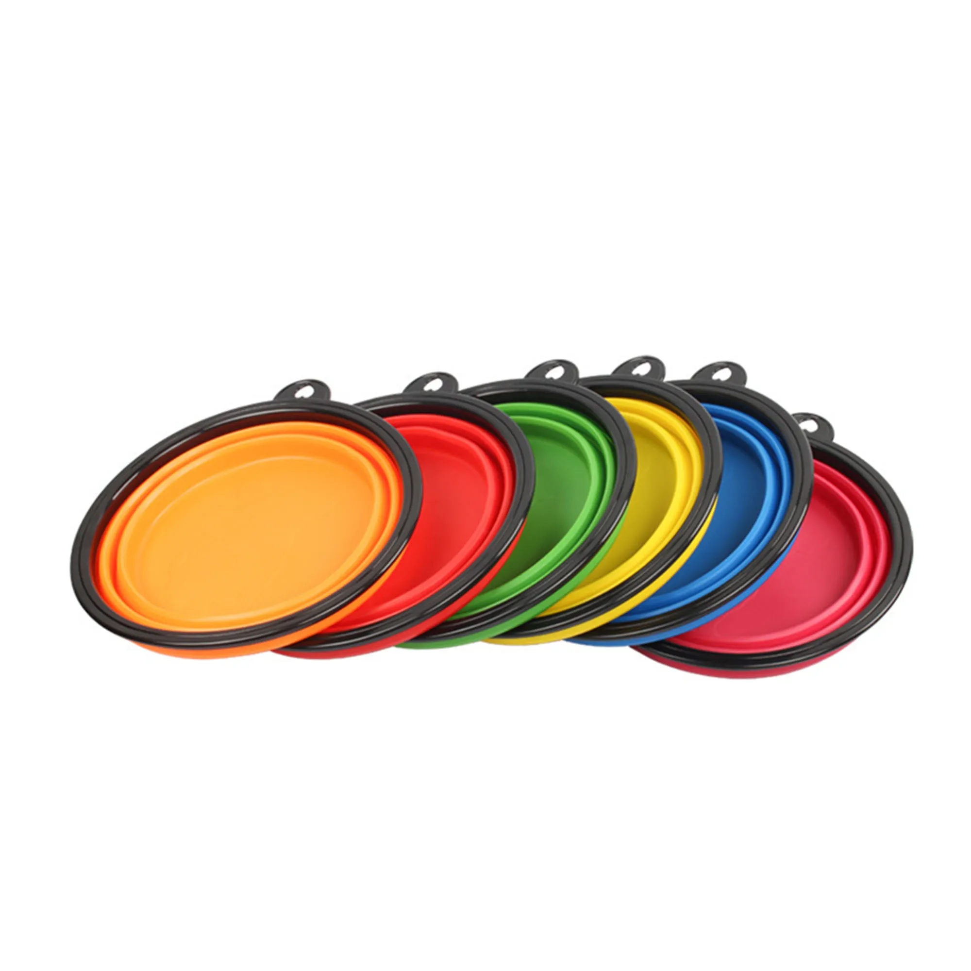 12oz Foldable Pet Bowl with Carabiner 6
