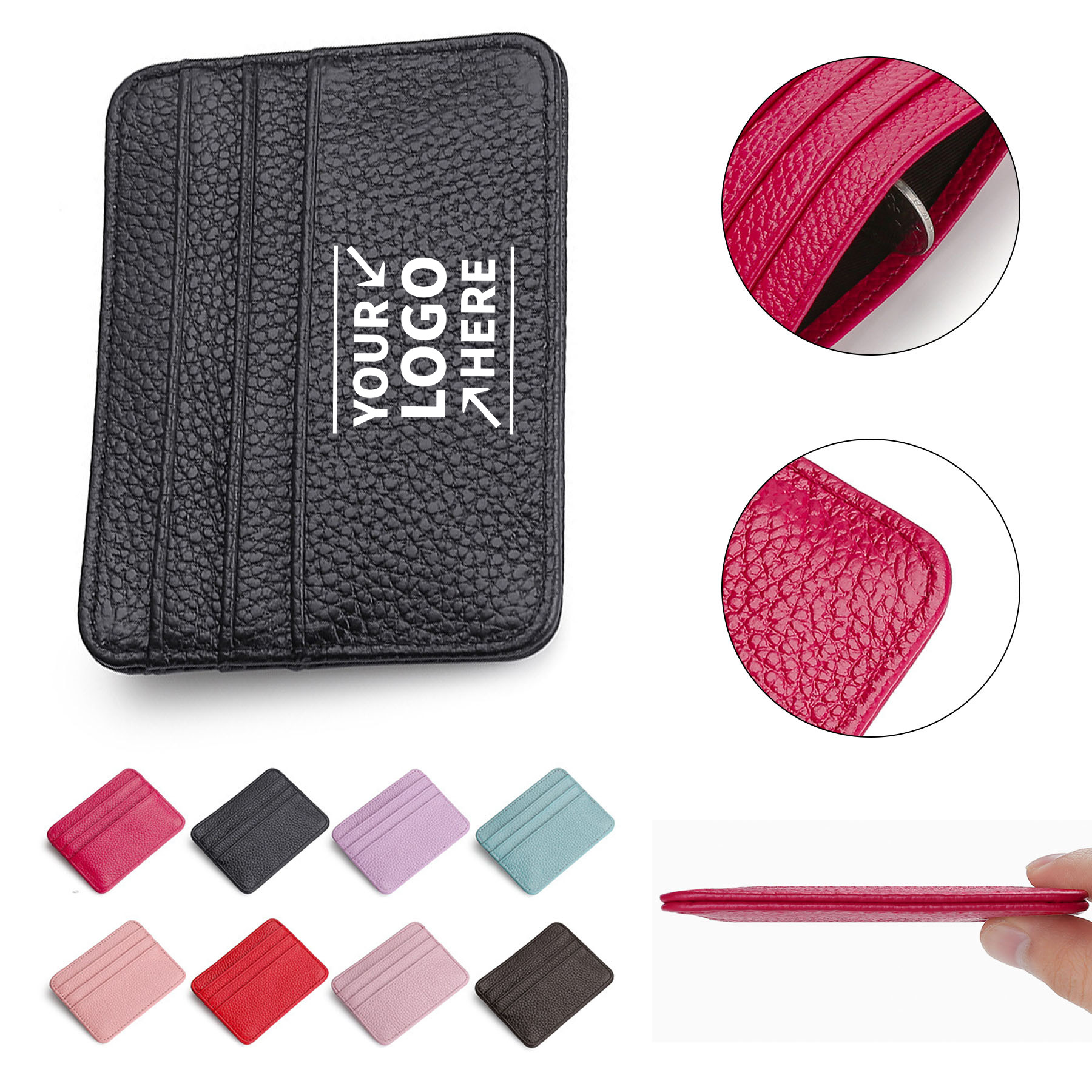 Leather Card Case Wallet 2