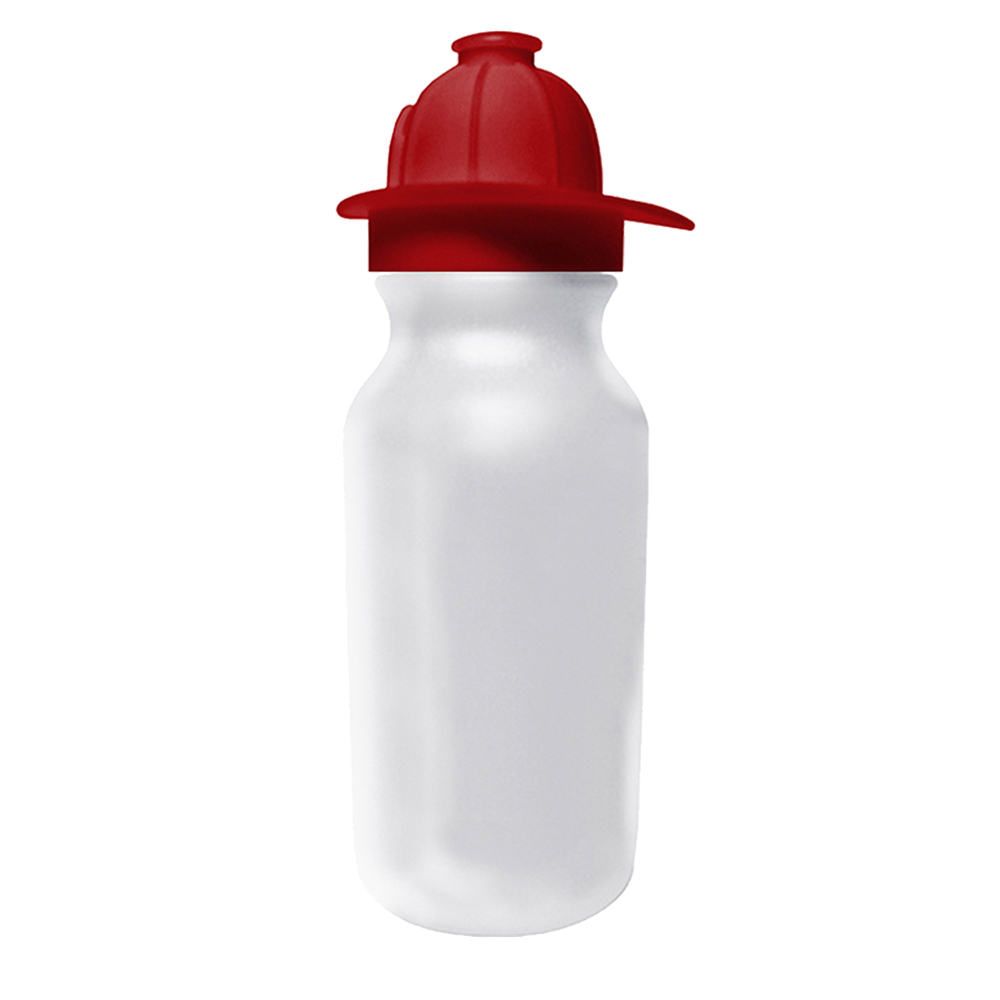 20 oz. Value Cycle Bottle w/Fireman Helmet Push'n Pull Cap 7