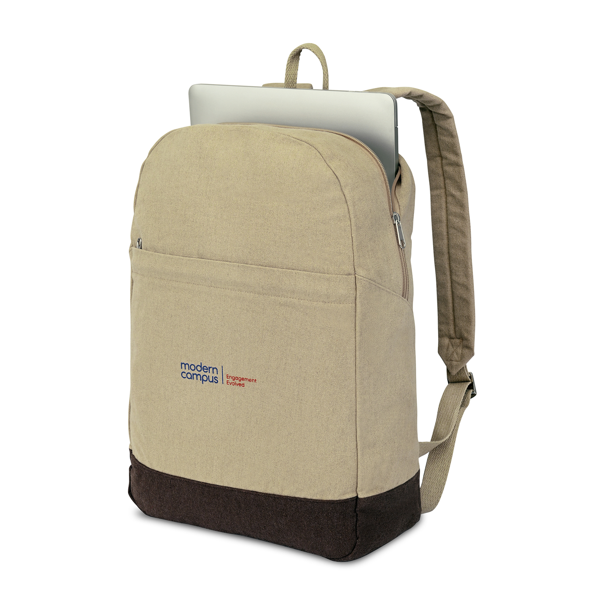 Ivy Recycled Cotton Laptop Backpack - AWARE™ 25