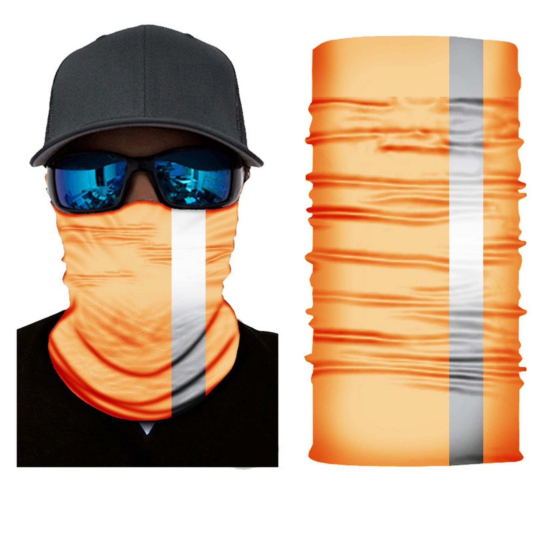 Visibility Reflective Safety Bandana Dust Protection Scarf 5