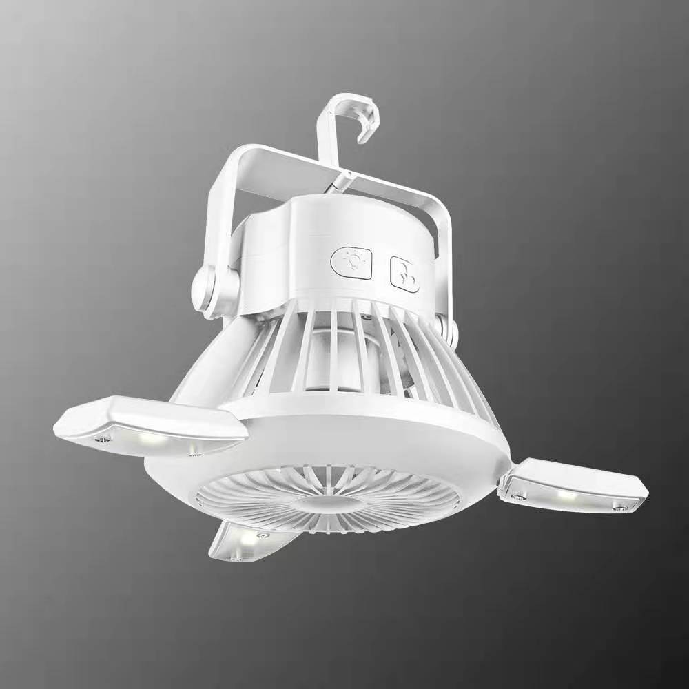 Portable Solar Light Tent Fan 3