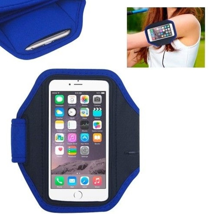 Vinyl with open cell foam insulation material Iphone 6 armband. sport phone armband 2