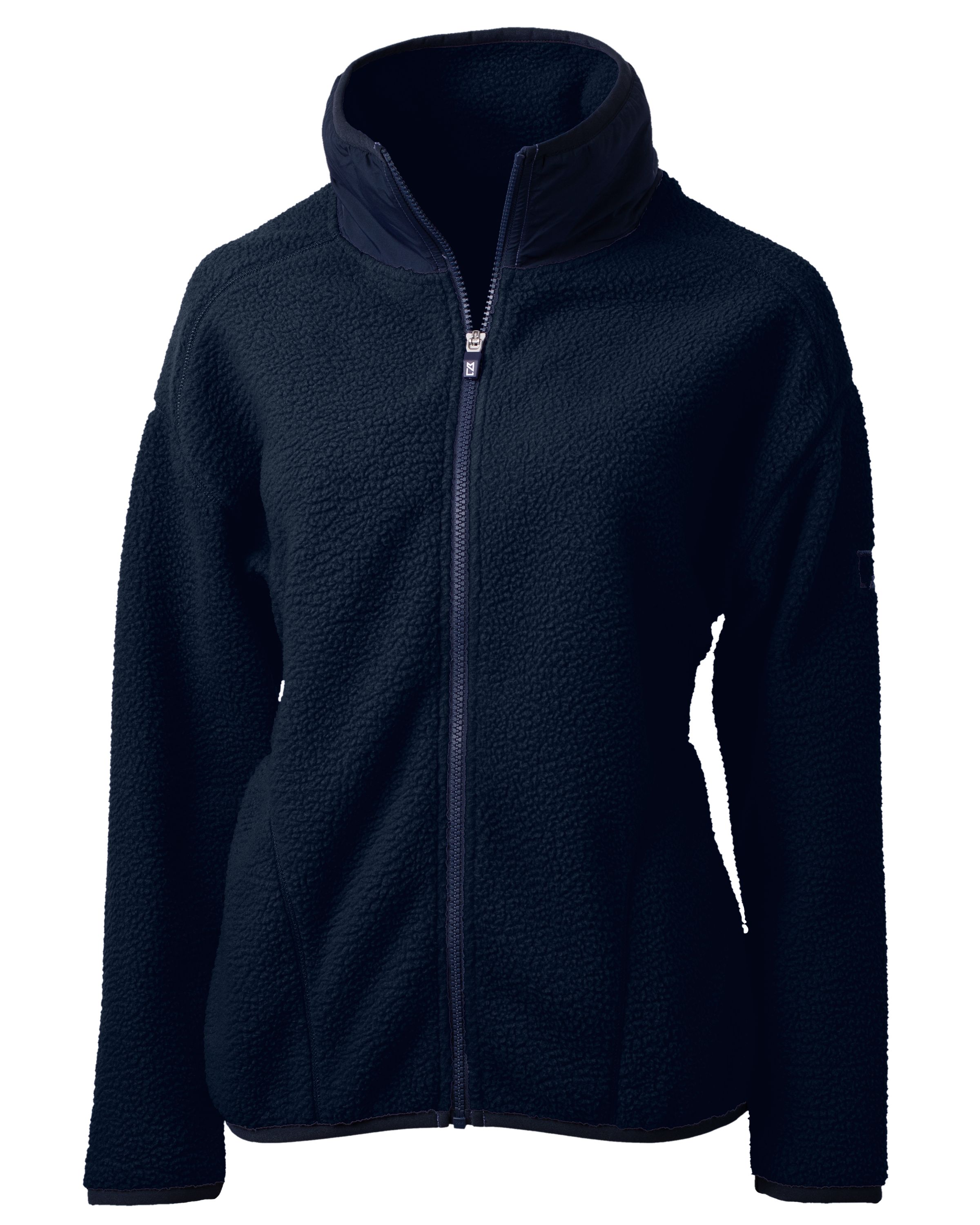 Cutter & Buck Cascade Epic Comfort Recycled Sherpa Fleece Womens Full Zip Jacket 28