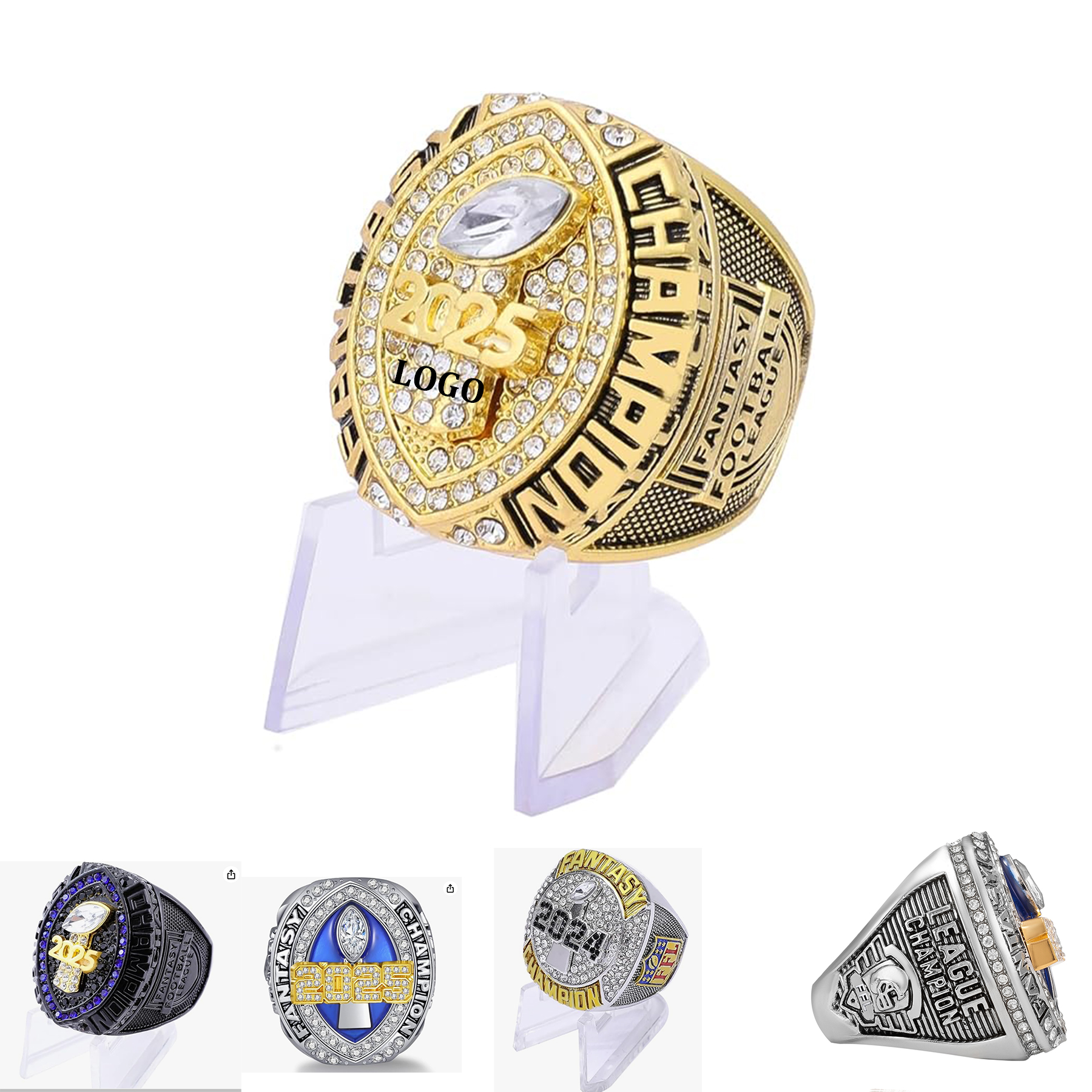 2025 Fantasy Football Championship Ring 1