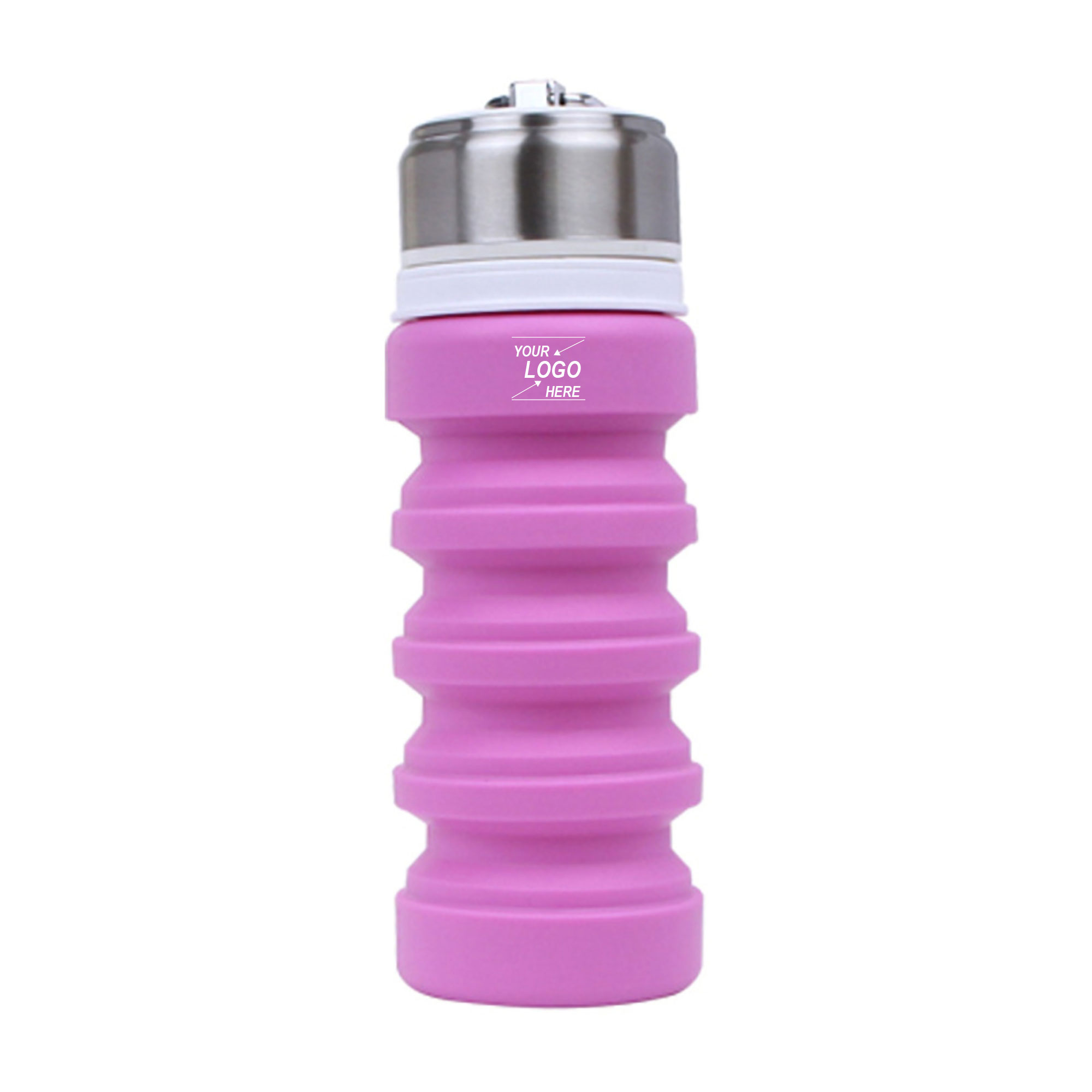 Collapsible Silicone Sports Bottle 3