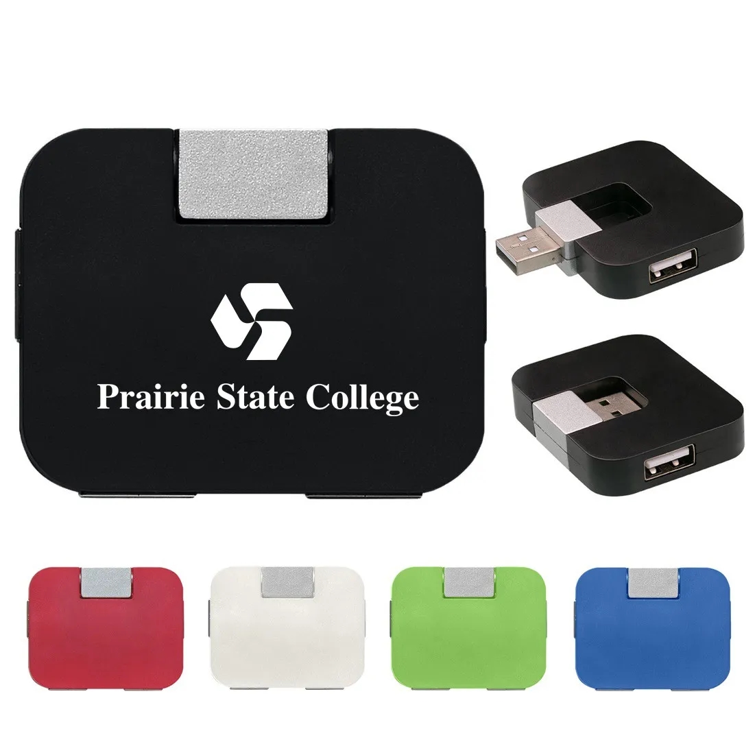 4 Port Mini USB Hub 7