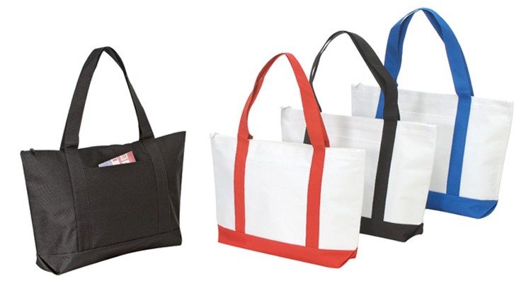 Poly Tote Bag, custom tote bag with logo imprint 2