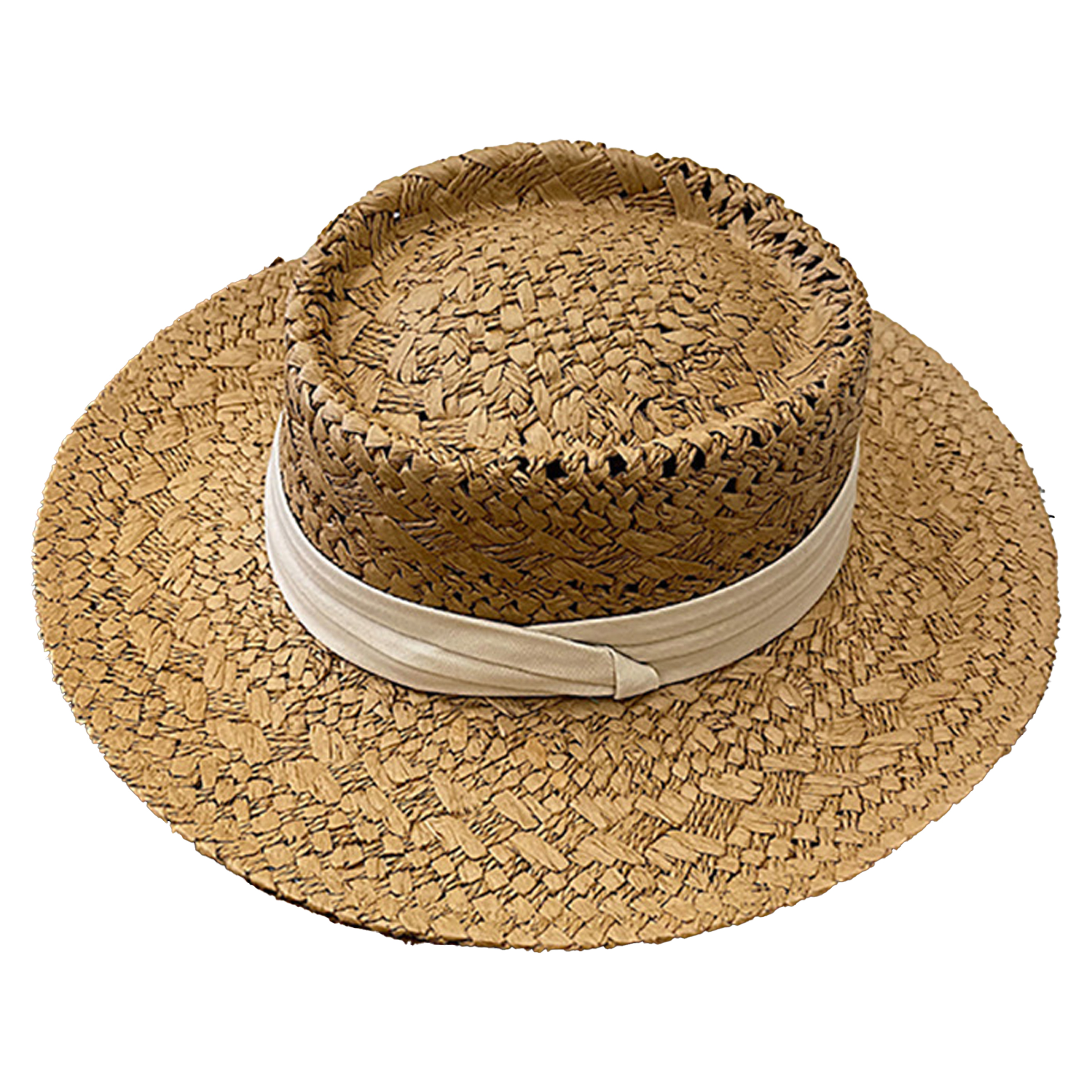Straw Vintage Woven Sunscreen Hat 7
