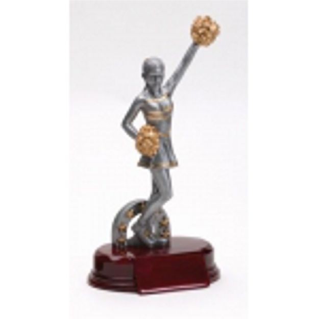 9" Cheerleader Resin Figure 1