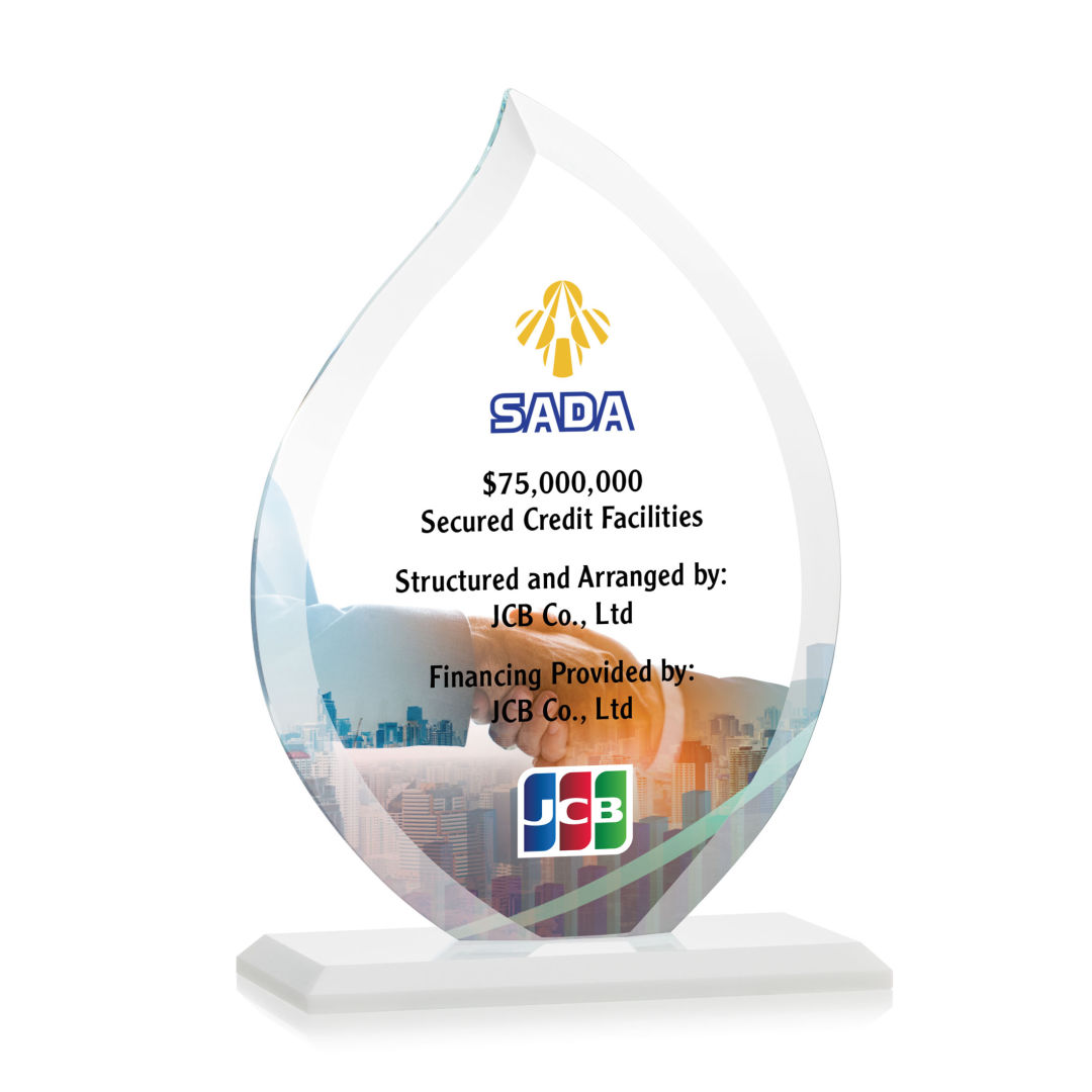 Nestor Flame VividPrint™ Award - White 11