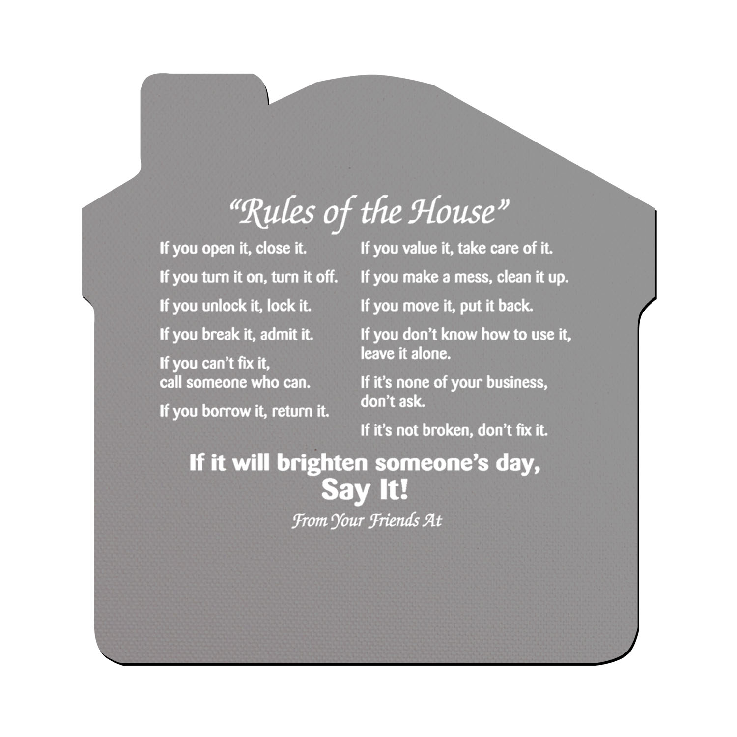 Rules of The House Jar Opener 2