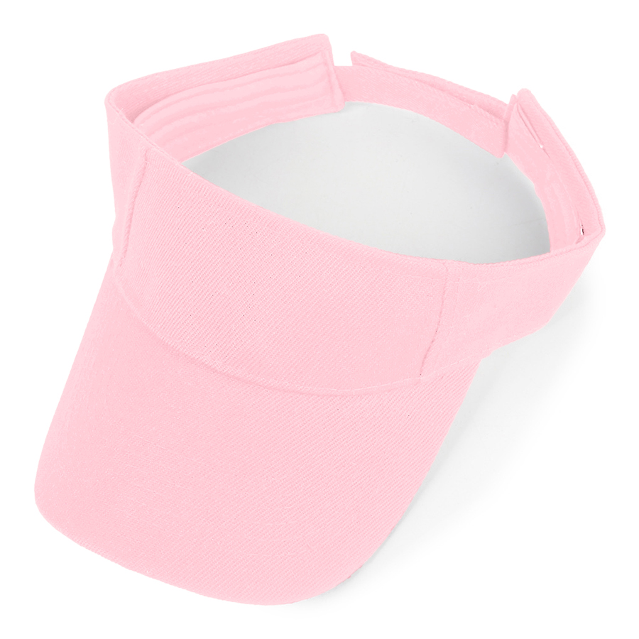 Kids' Stock Solid Color Polyester Visor - Sports Style 12