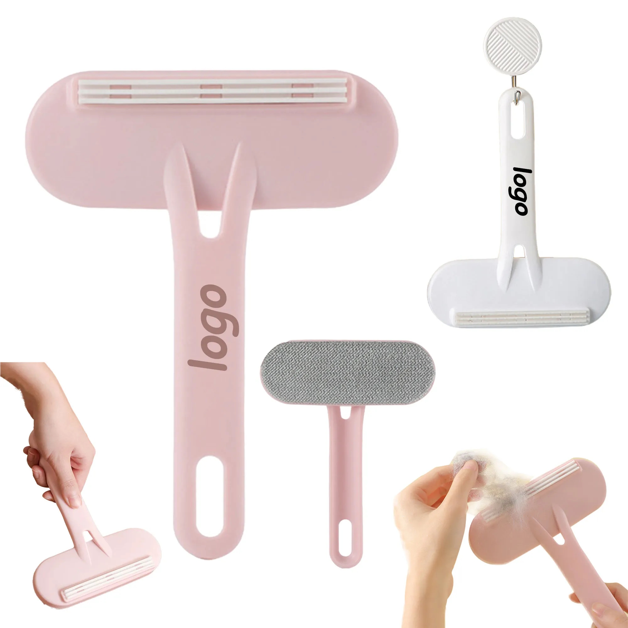 MOQ 10 Handheld Double-Sided Hair Remover Coat 4