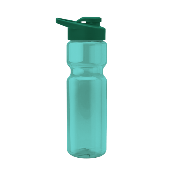 Blazer 28oz Transparent Bike Bottle w/Drink-thru Lid 1064