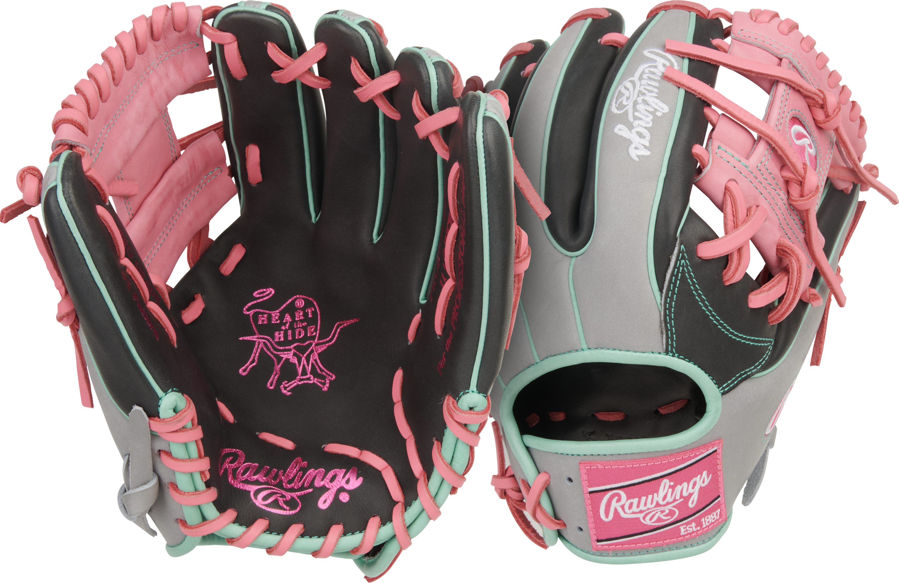 Rawlings Heart of the Hide 11.5 in Baseball Glove, Infield 1