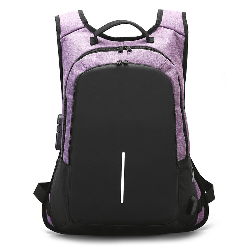 Laptop Backpack with USB Port and Combination Lock 9