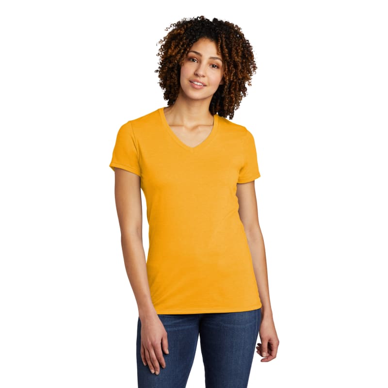 AllMade Women's Tri-Blend V-Neck Tee 79