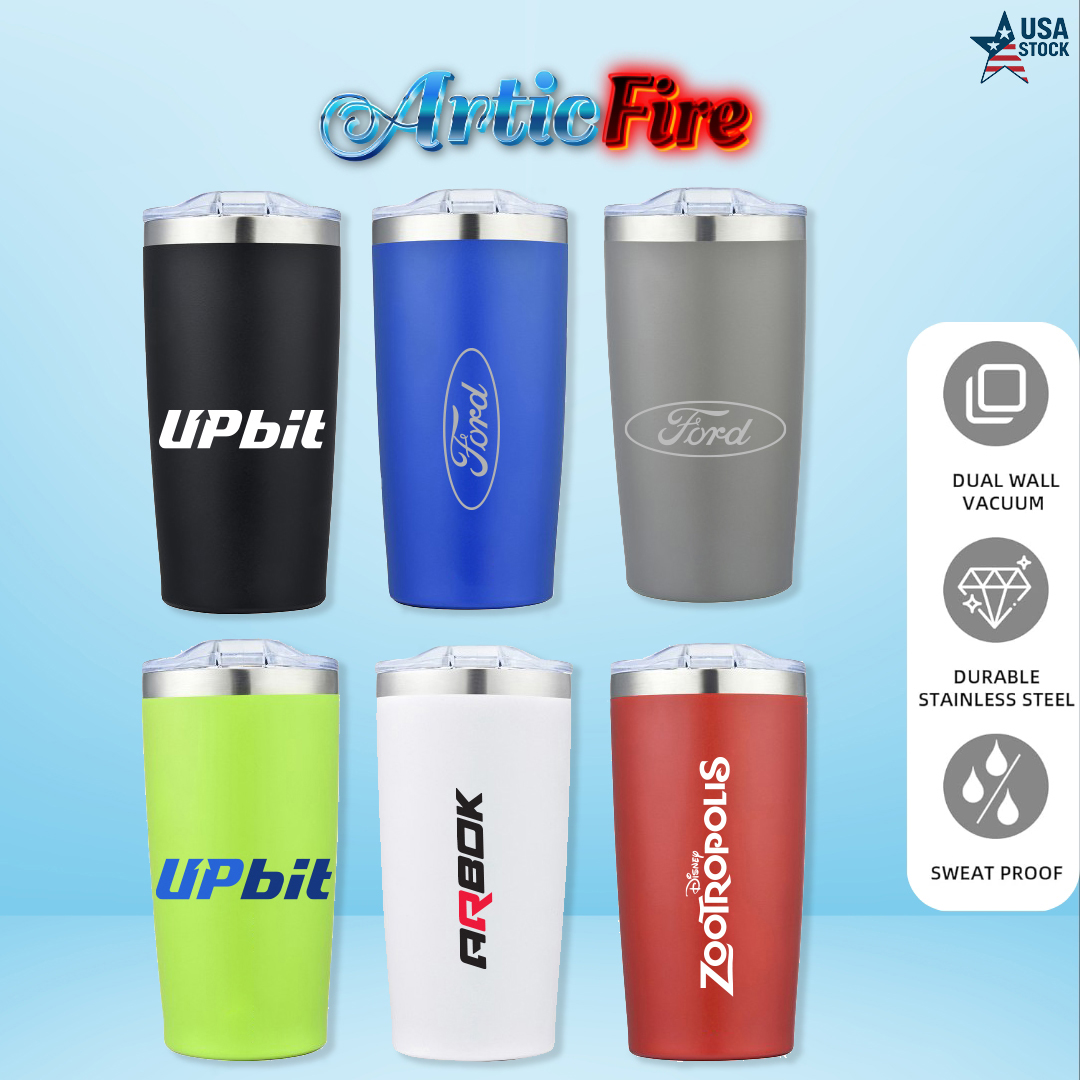 ArticFire 20oz Double Wall Stainless Steel Vacuum Tumbler 4