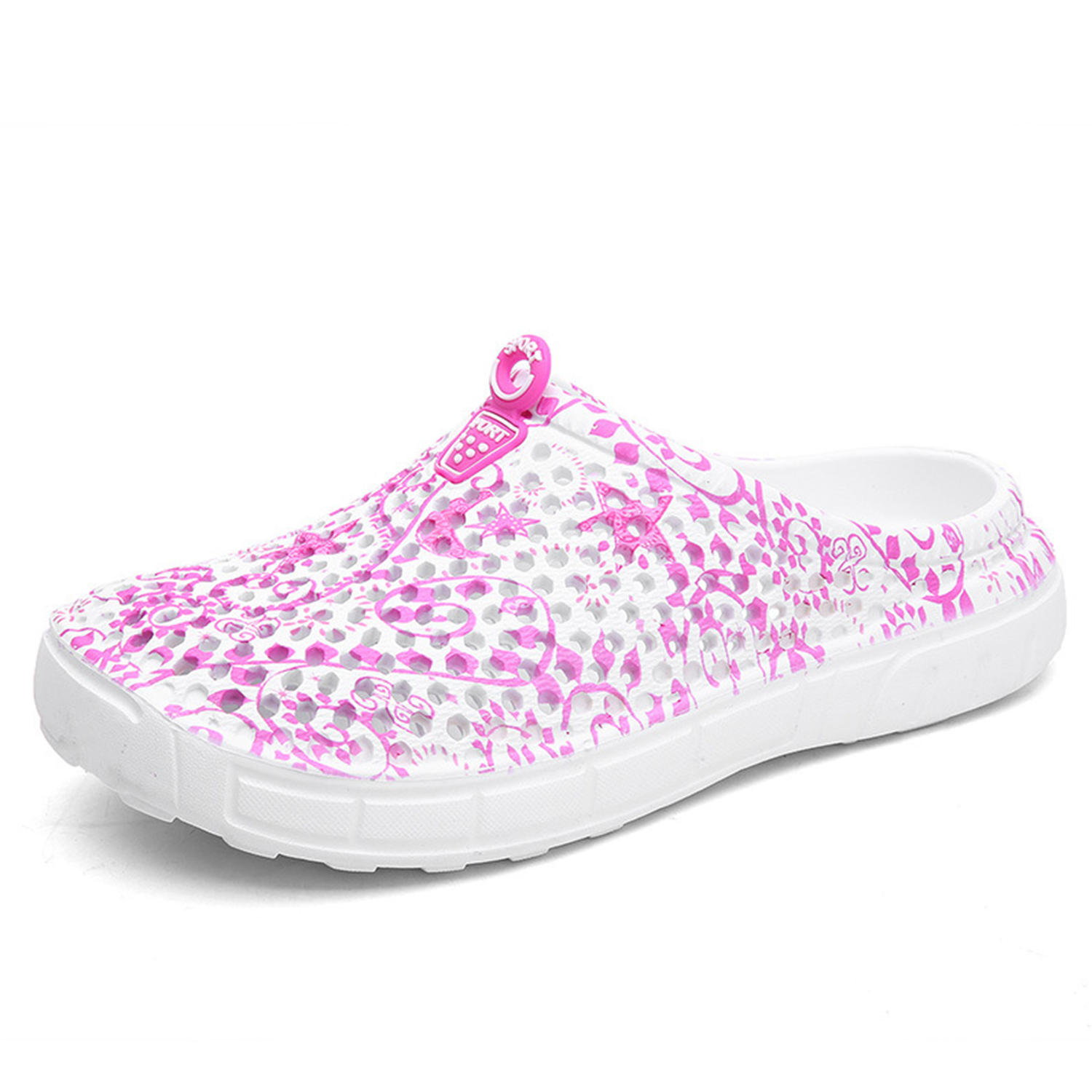 Women EVA Anti Slip Flower Beach Shoes 11