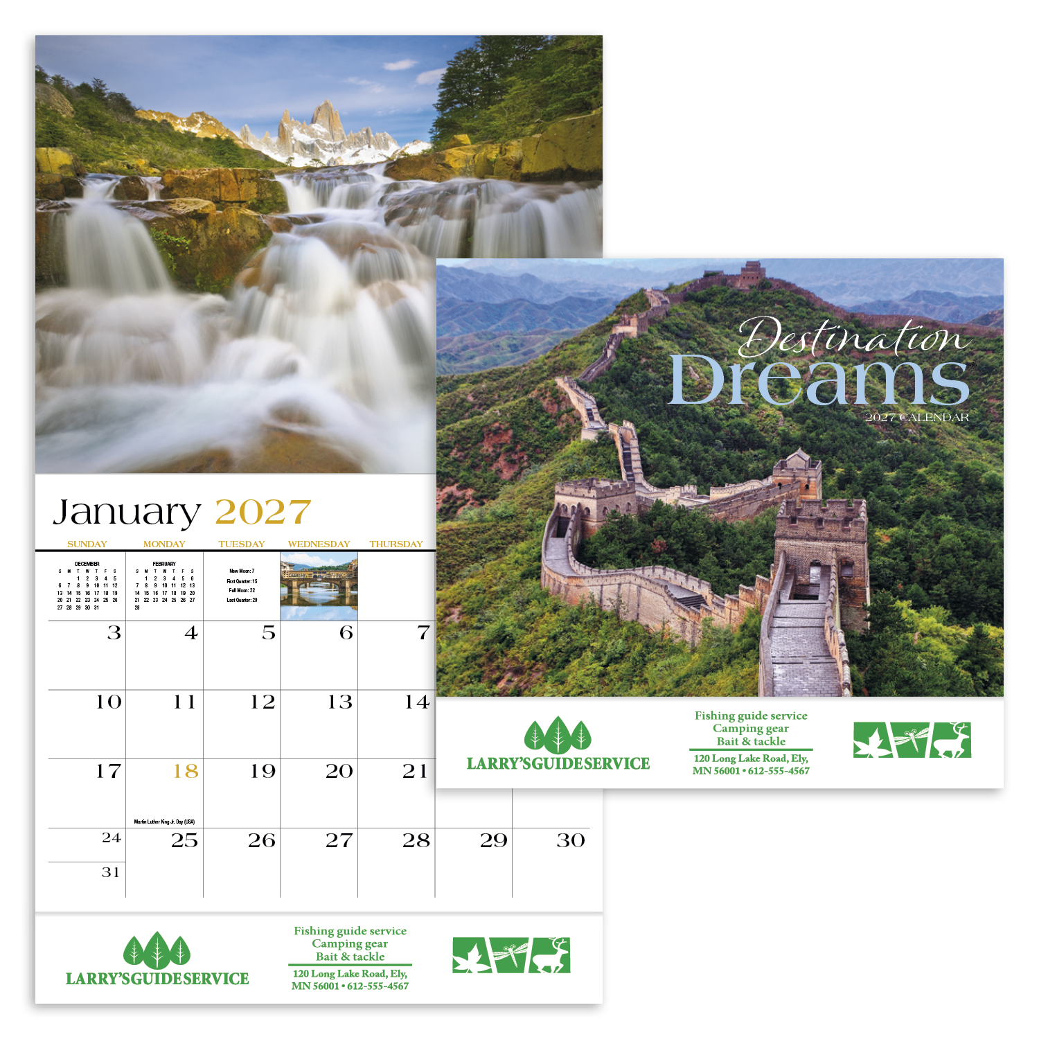 HotLine® Products Destination Dreams® Appointment Calendar - Stapled 57