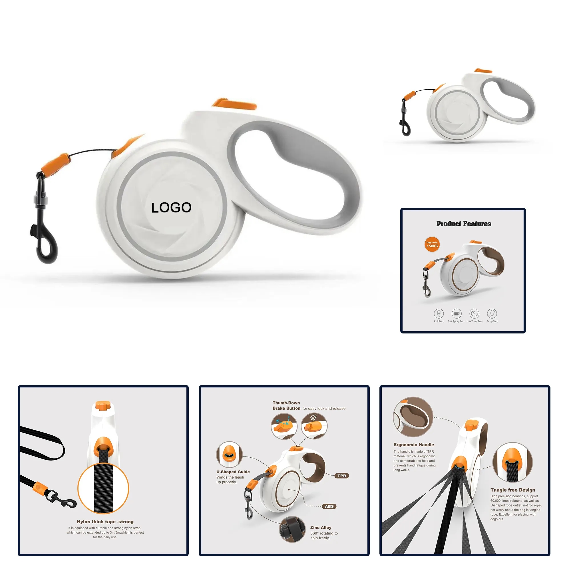 Automatic Retractable Pet Traction Device 2