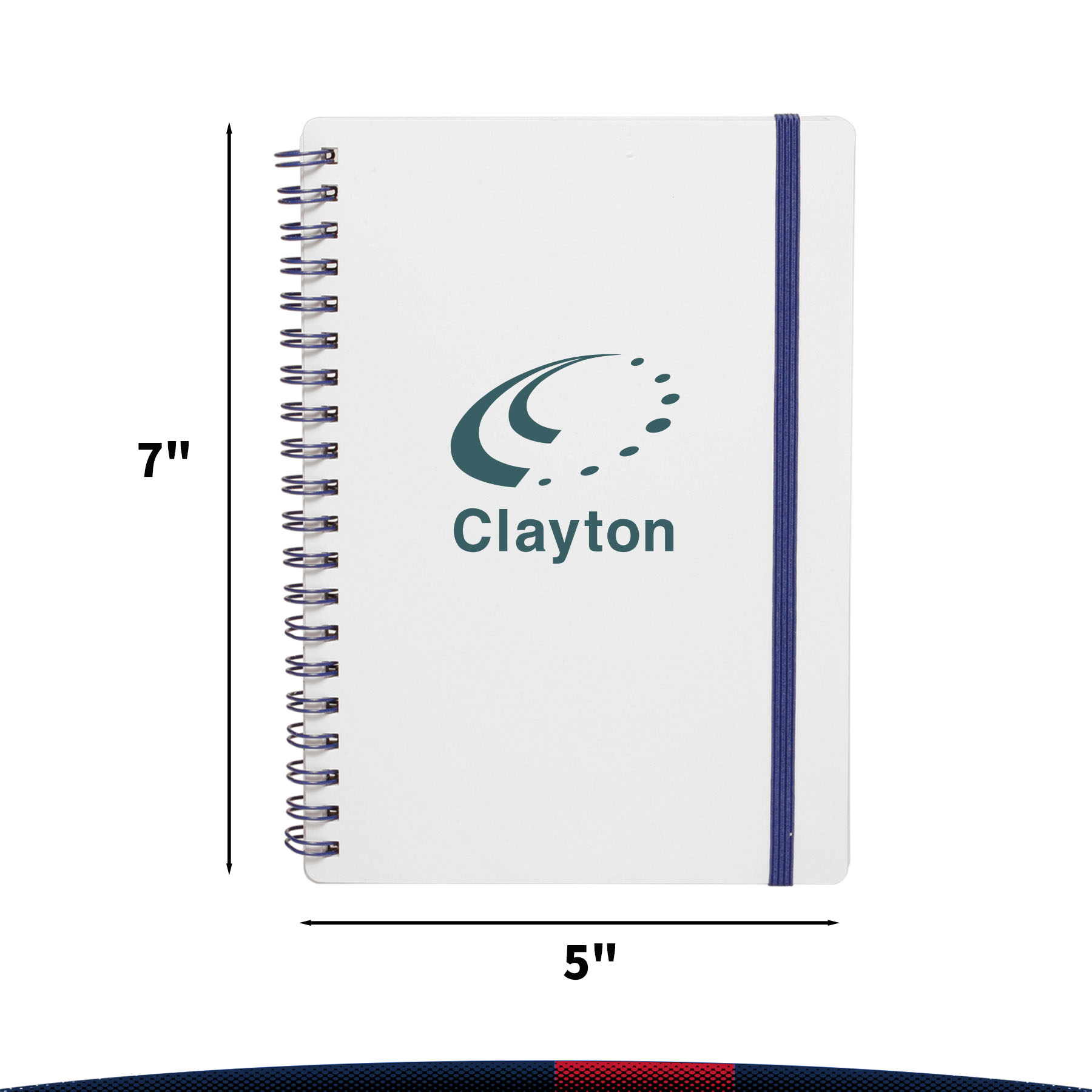 Ritoy White Spiral Notebooks 2