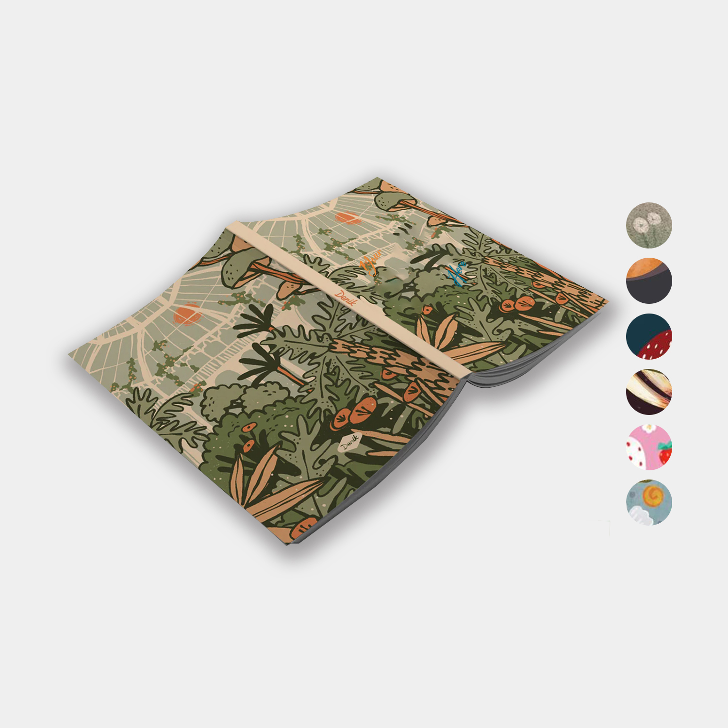 Denik® USA-Made Classic Executive Layflat A5 Soft Cover Notebook 1