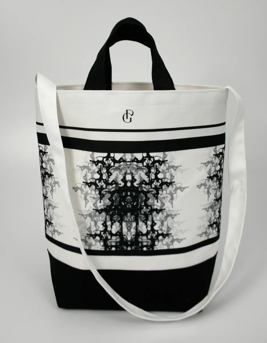 Sublimated Satchel Tote, custom tote bag with logo imprint 9