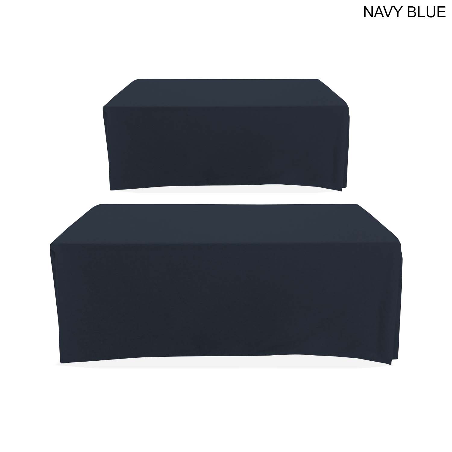 72 Hr Fast Ship - Polycotton Twill Table Throw for 6' Table, Drape style, 4 sided, Closed Back 2